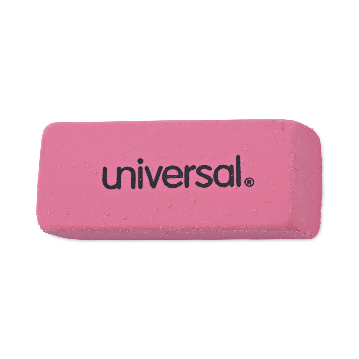 bevel-block-erasers-for-pencil-marks-slanted-edge-rectangular-block-large-pink-20-pack_unv55120 - 1