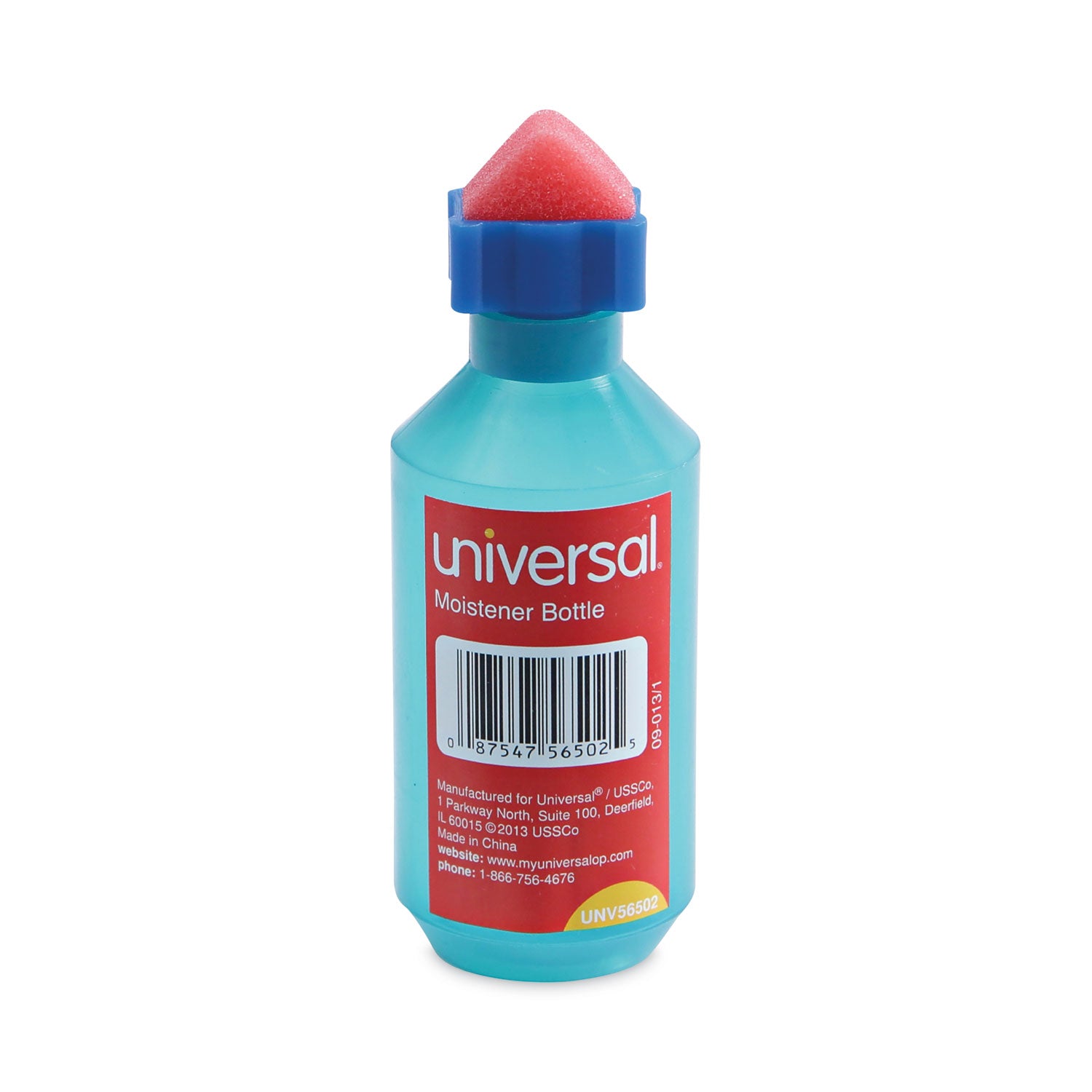 Squeeze Bottle Moistener, 2 oz, Blue -
