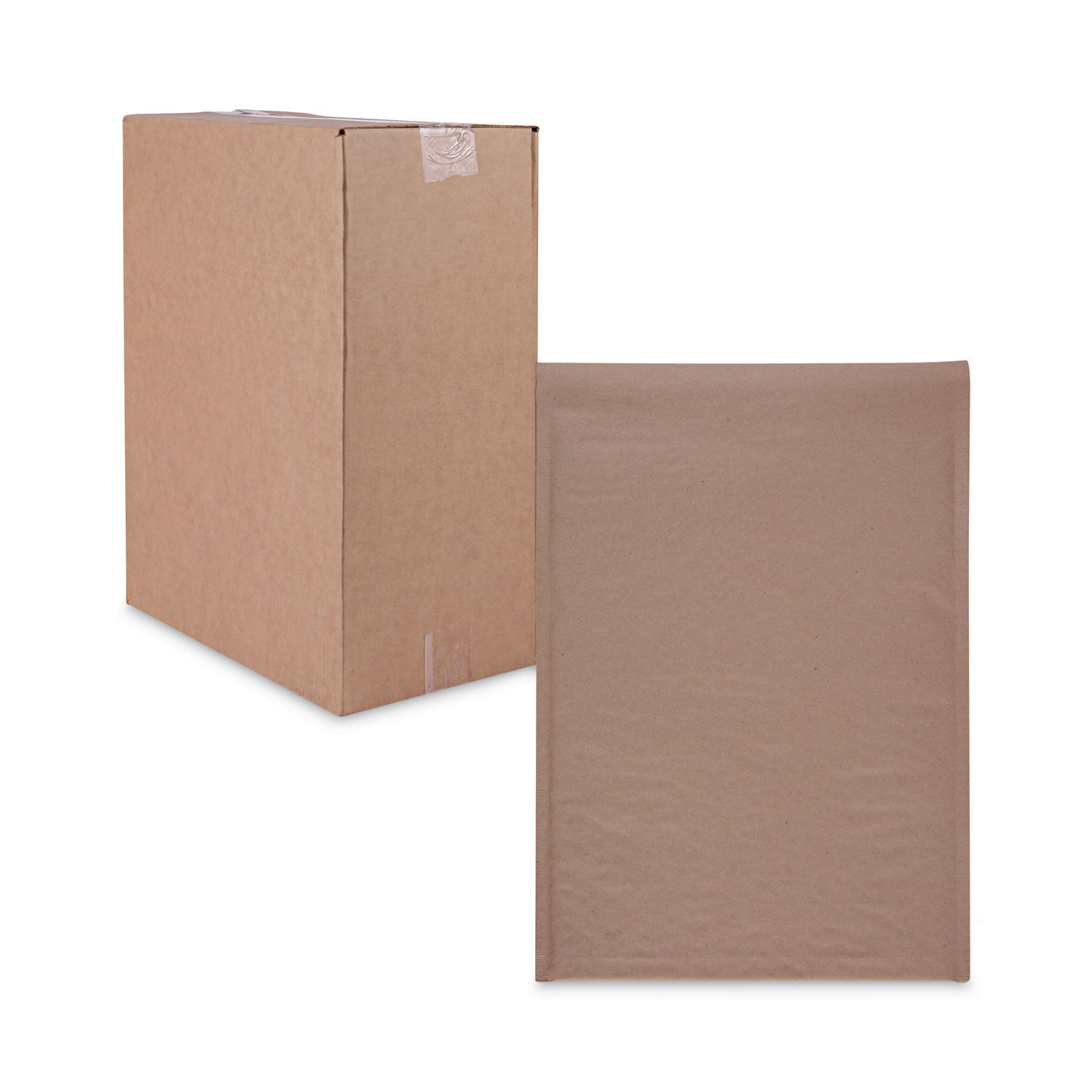 natural-self-seal-cushioned-mailer-#5-barrier-bubble-air-cell-cushion-self-adhesive-closure-105-x-16-kraft-80-carton_unv62264 - 2