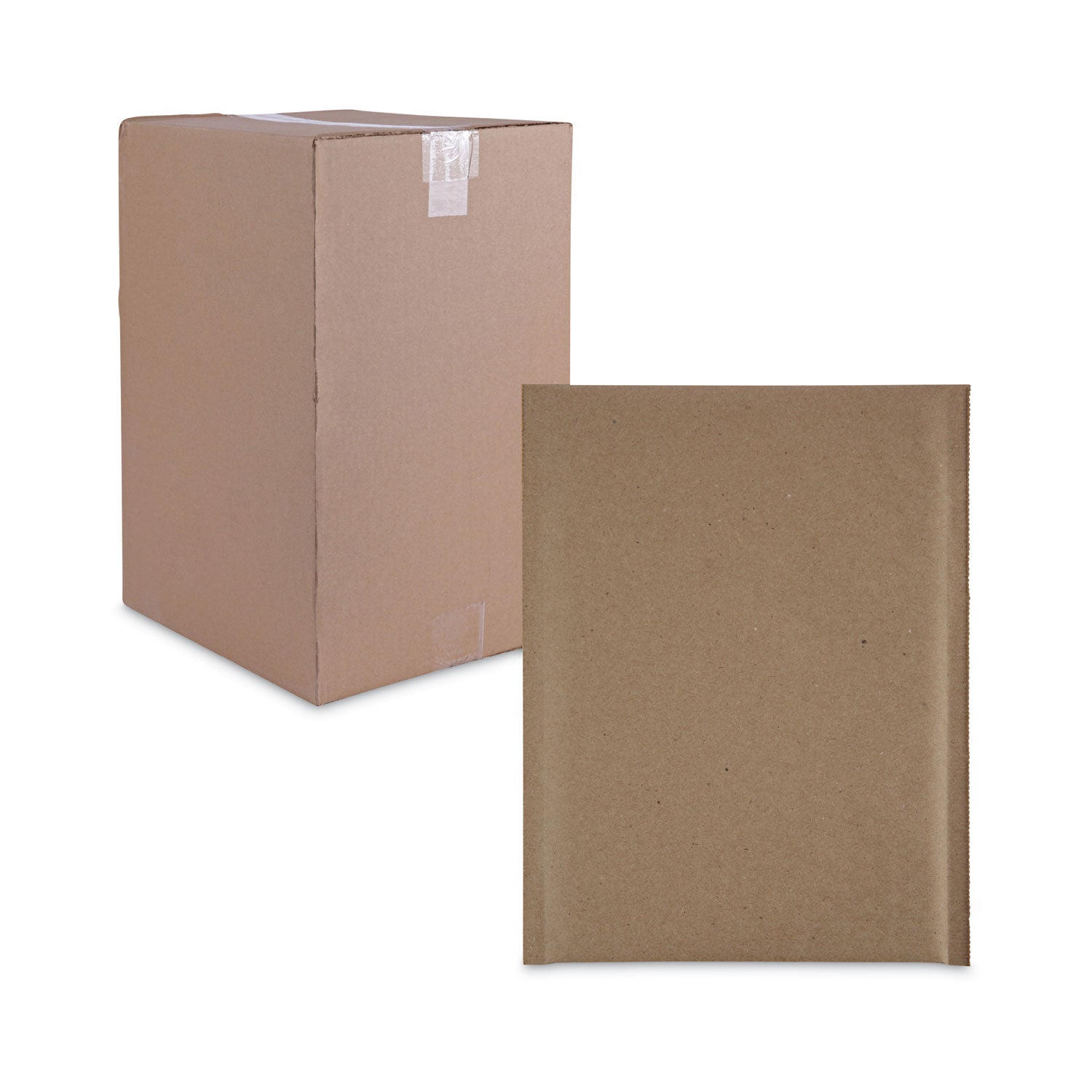 natural-self-seal-cushioned-mailer-#0-barrier-bubble-air-cell-cushion-self-adhesive-closure-6-x-10-kraft-200-carton_unv62425 - 2