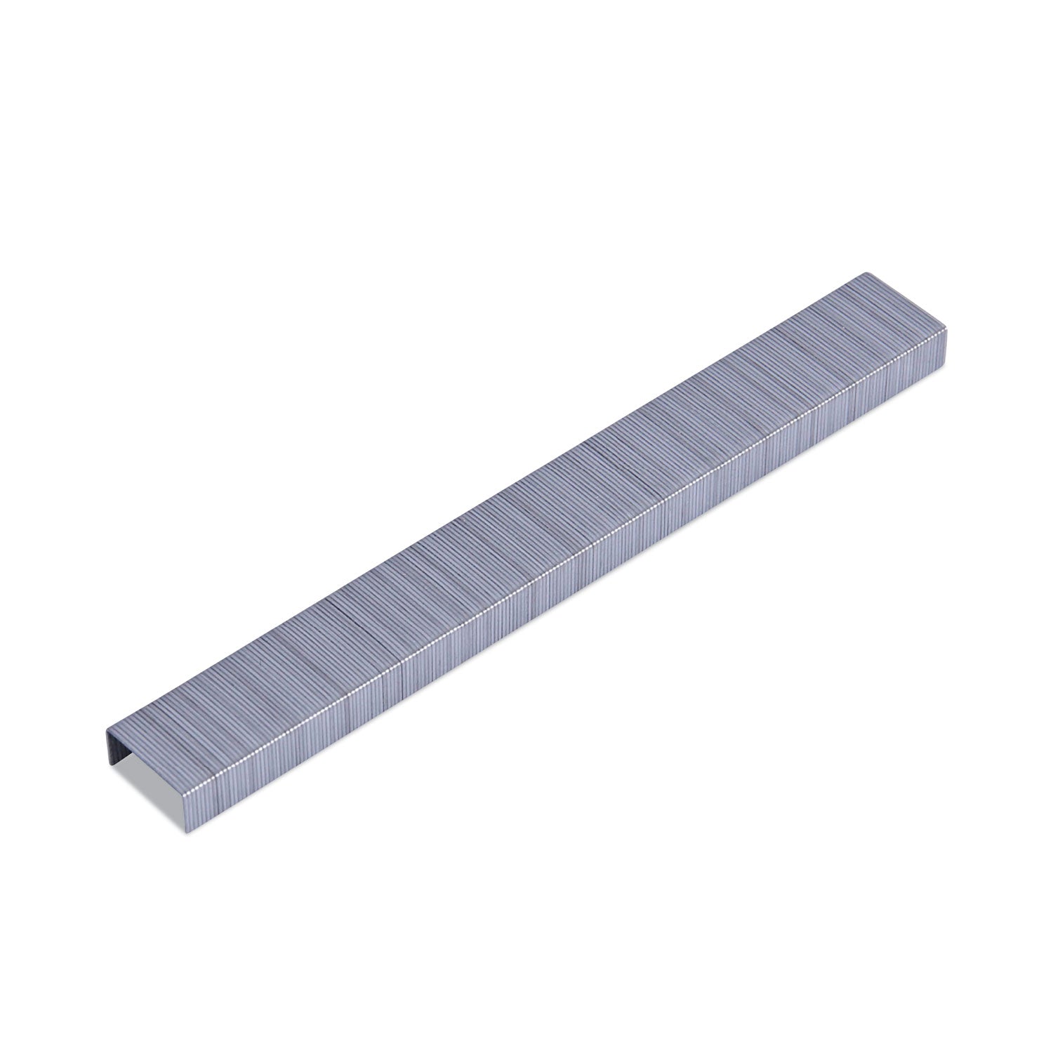 Standard Chisel Point Staples, 0.25" Leg, 0.5" Crown, Steel, 5,000/Box, 5 Boxes/Pack, 25,000/Pack -
