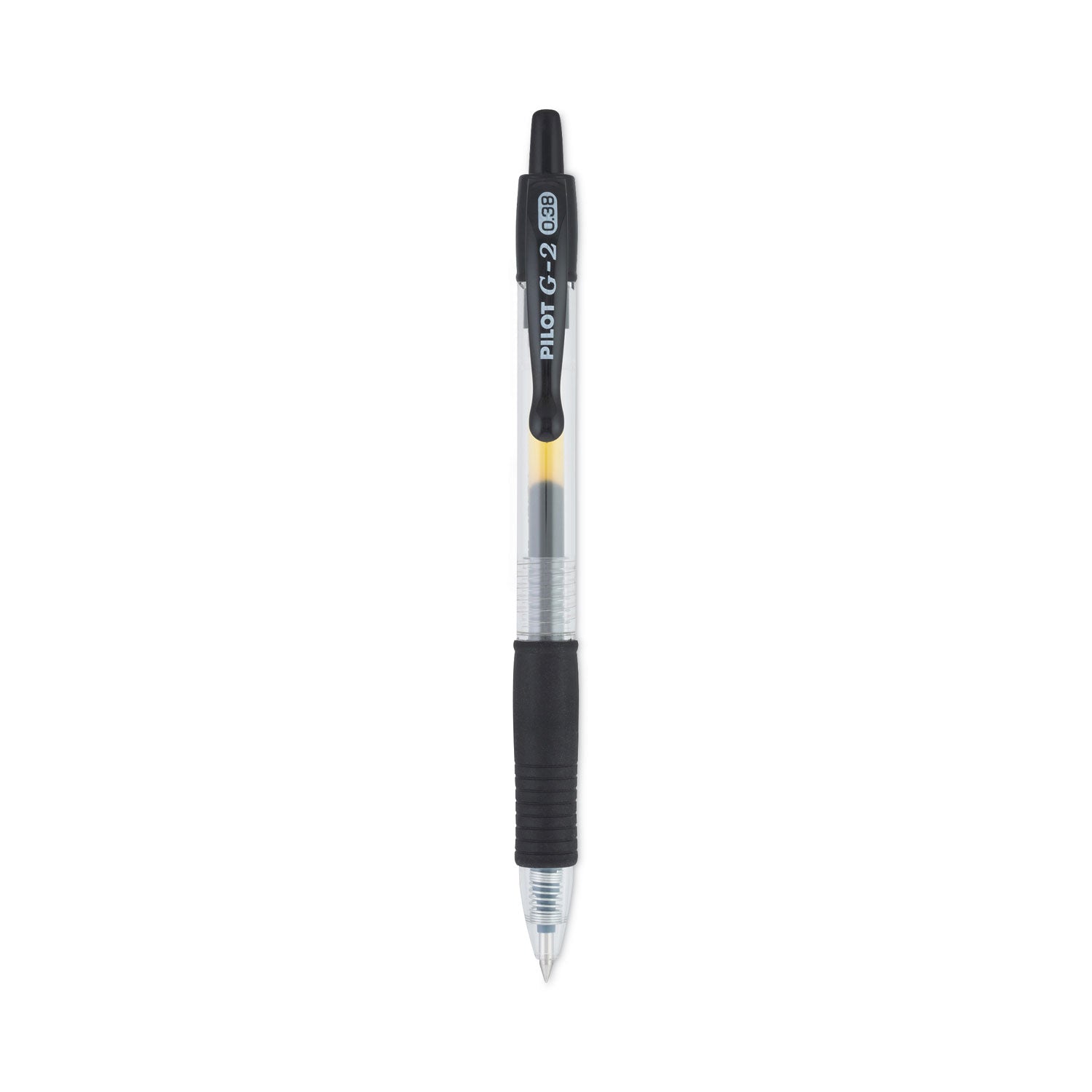 G2 Premium Gel Pen Convenience Pack, Retractable, Extra-Fine 0.38 mm, Black Ink, Smoke/Black Barrel, Dozen -