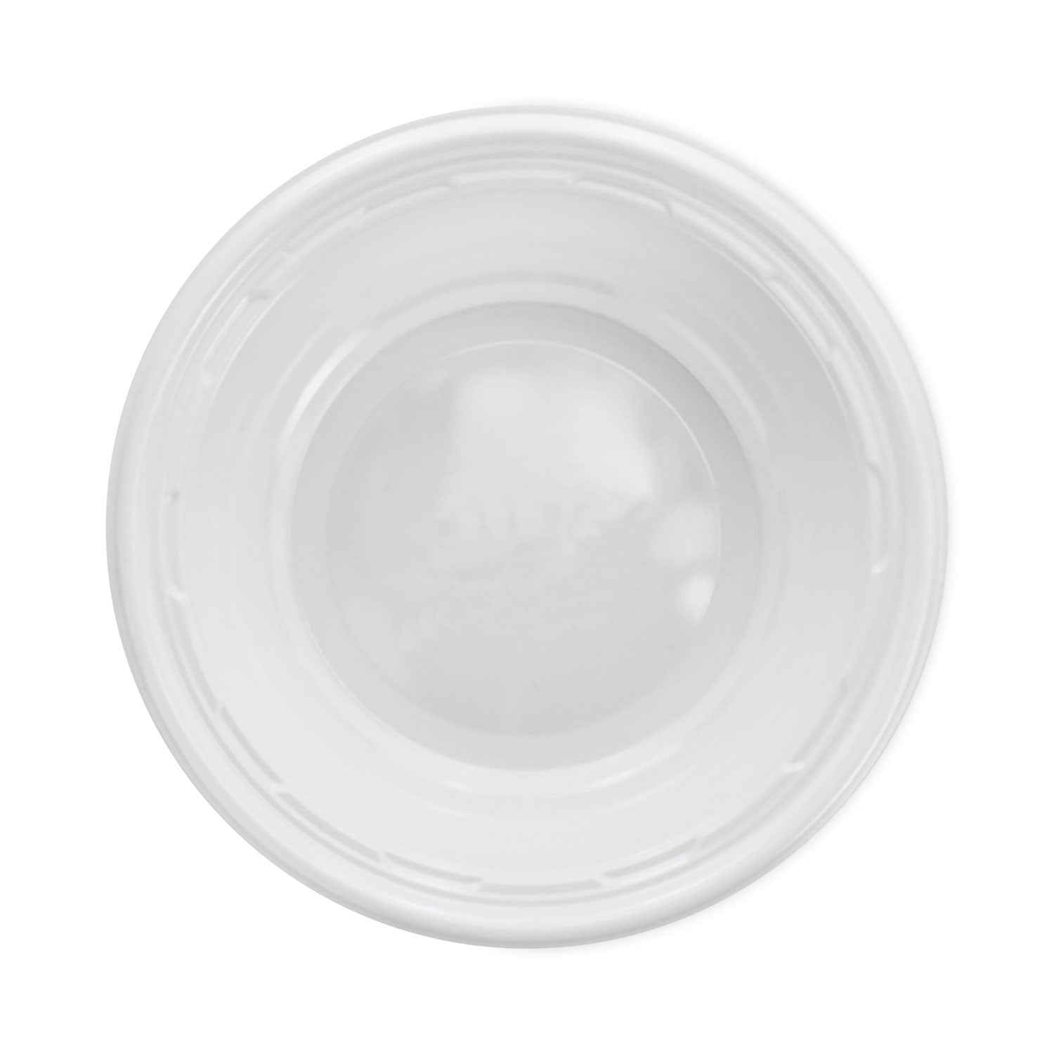 Famous Service Impact Plastic Dinnerware, Bowl, 5 to 6 oz, White, 125/Pack -