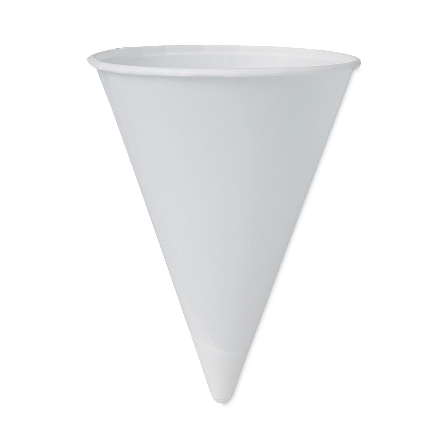 Cone Water Cups, Cold, Paper, 4 oz, White, 200/Pack -