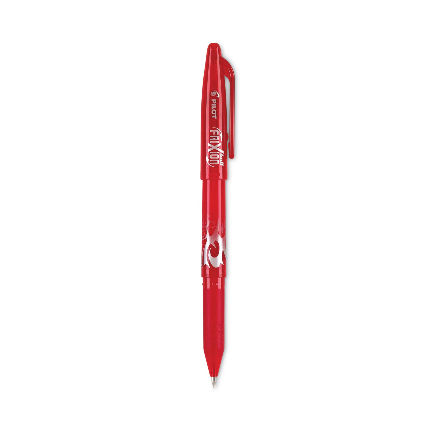 FriXion Ball Erasable Gel Pen, Stick, Fine 0.7 mm, Red Ink, Red Barrel -