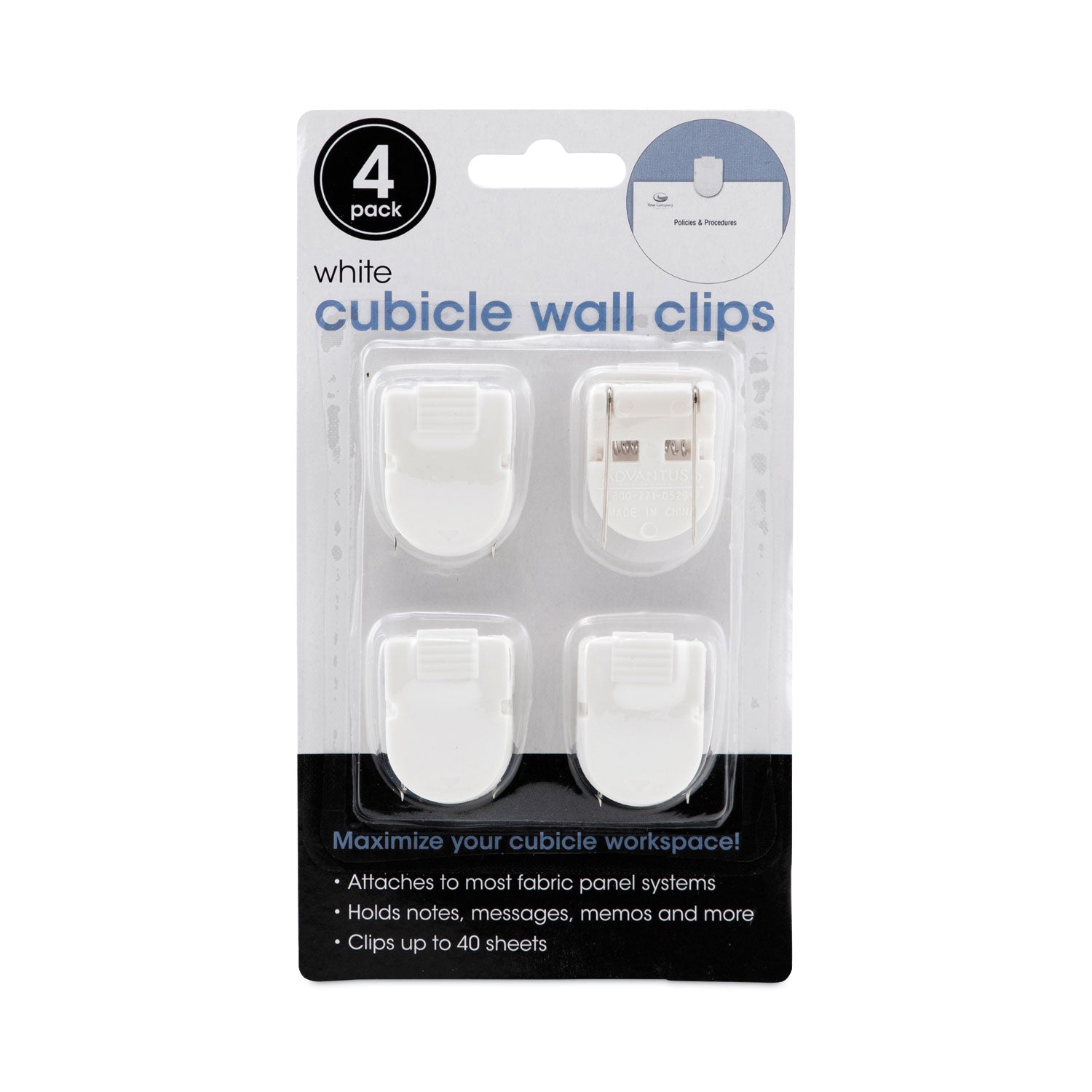wall-clips-for-fabric-panels-40-sheet-capacity-white-4-pack_avt75300 - 2