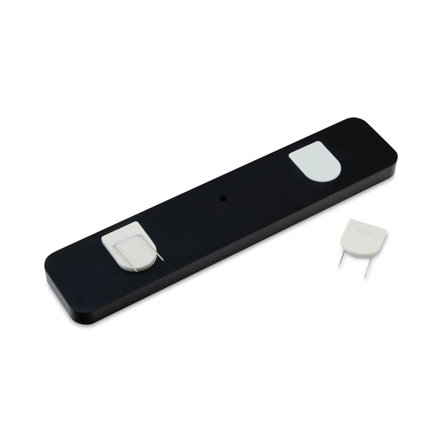 Panel Wall Sign Name Holder, Acrylic, 9 x 2, 6/Pack, Clear -