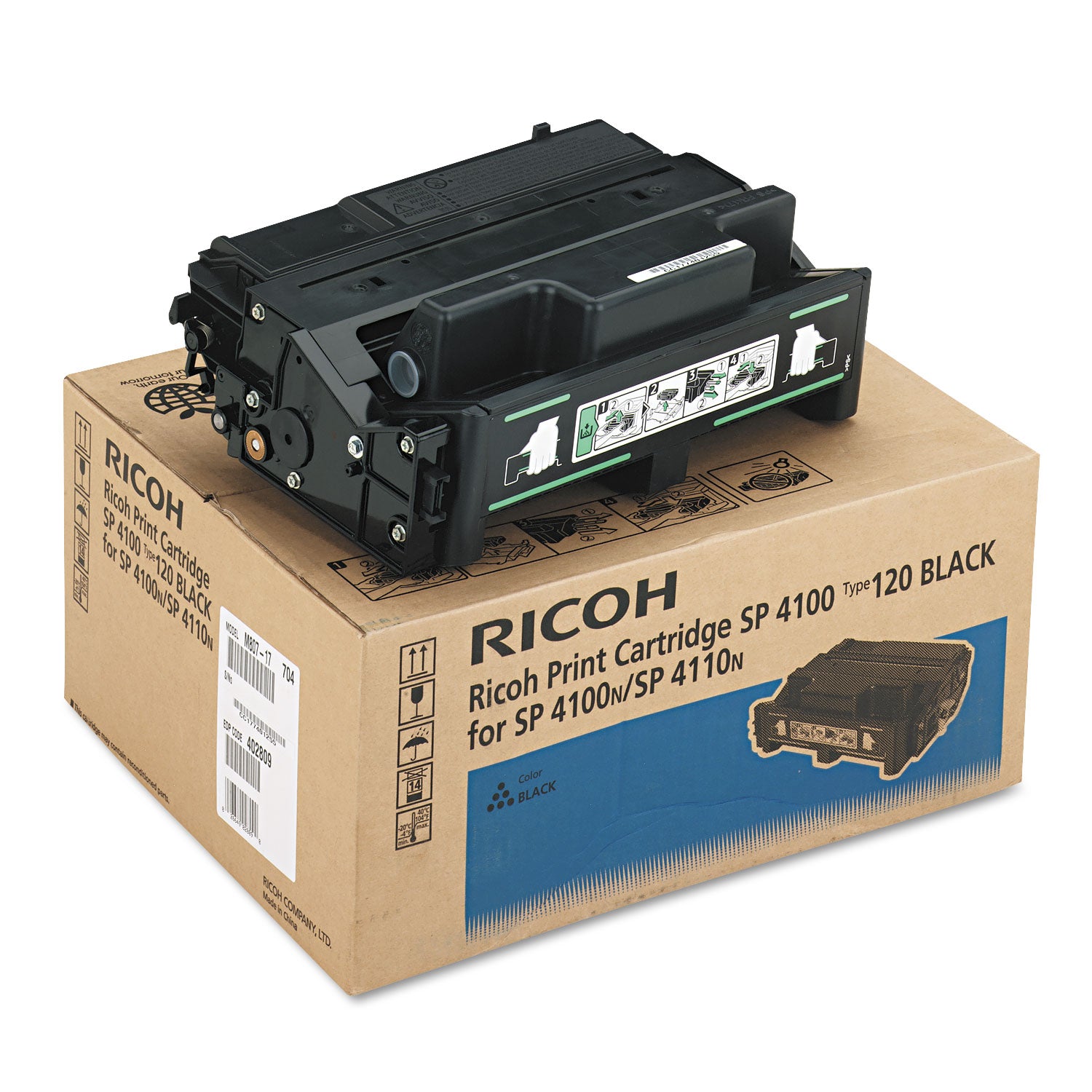 402809 Toner, 15,000 Page-Yield, Black -