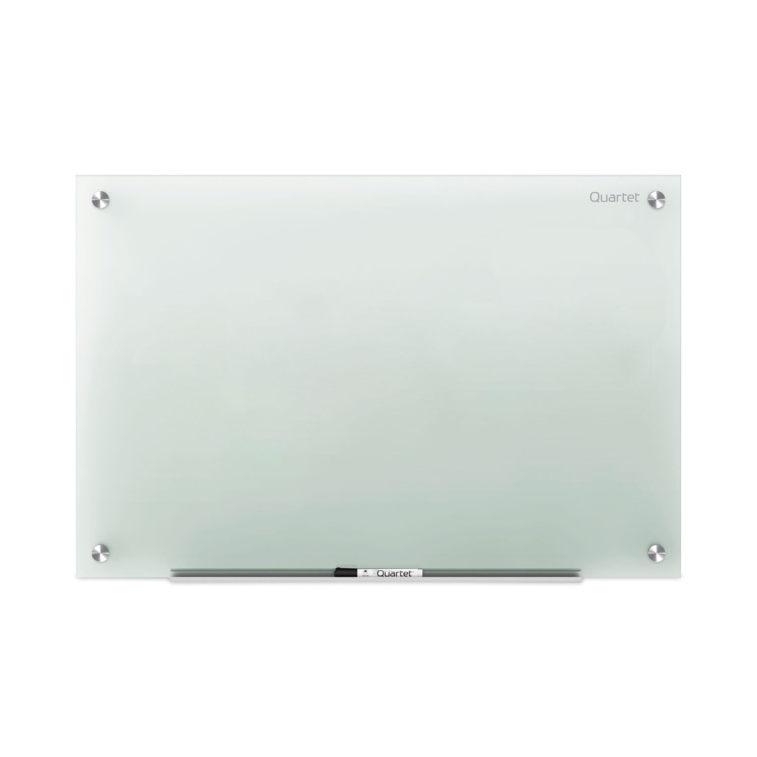 Infinity Glass Marker Board, 72 x 48, White Surface -
