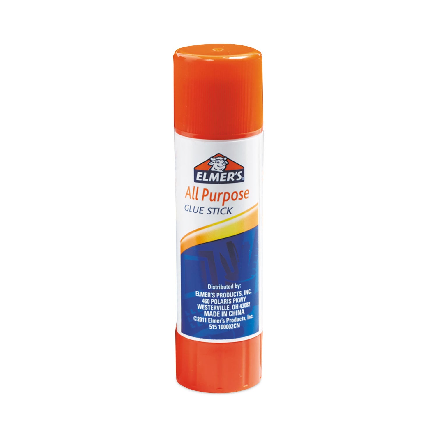 Disappearing Glue Stick, 0.77 oz, Applies White, Dries Clear, 12/Pack -