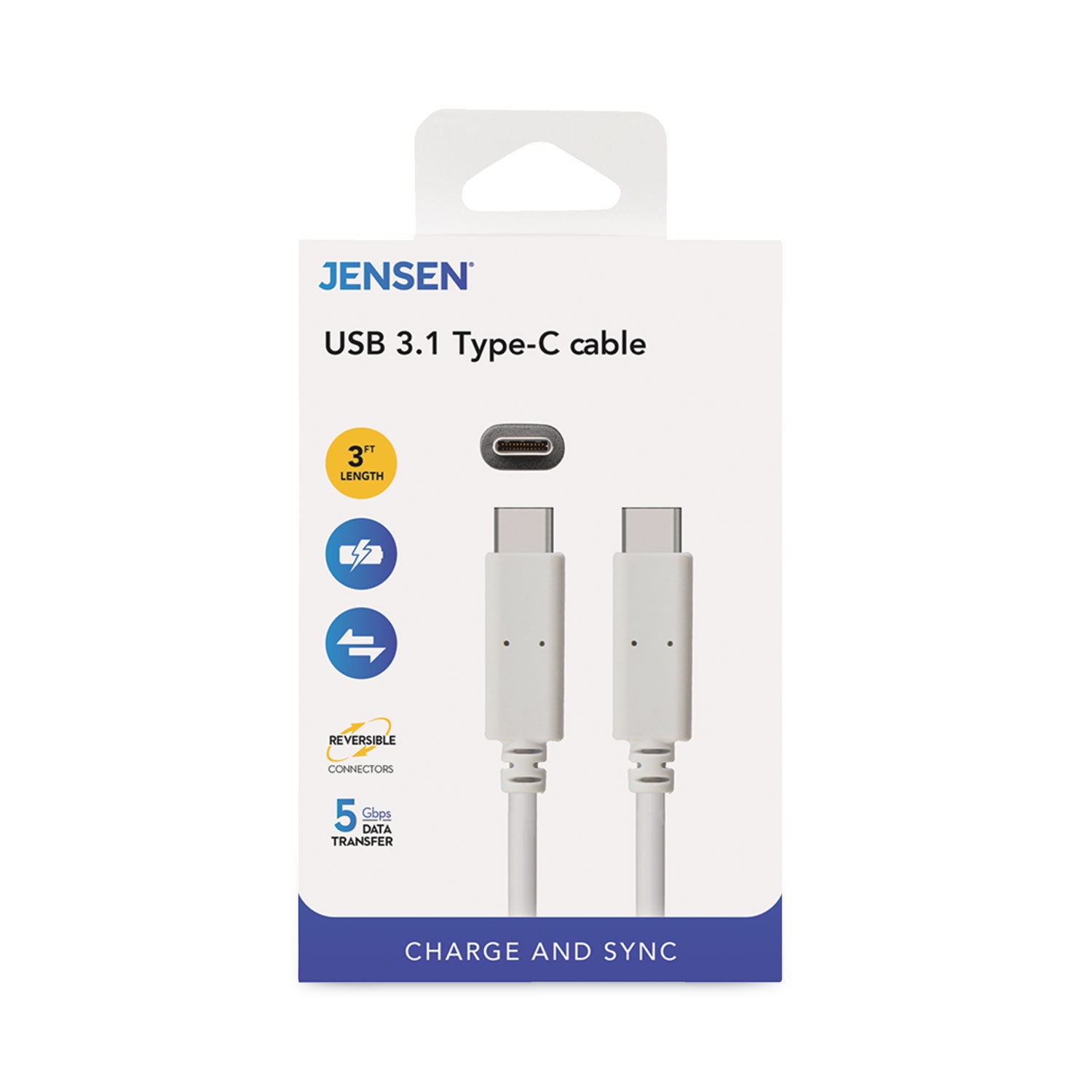 usb-c-31-type-c-5-gbps-3-ft-white_voxju832cc3v - 1