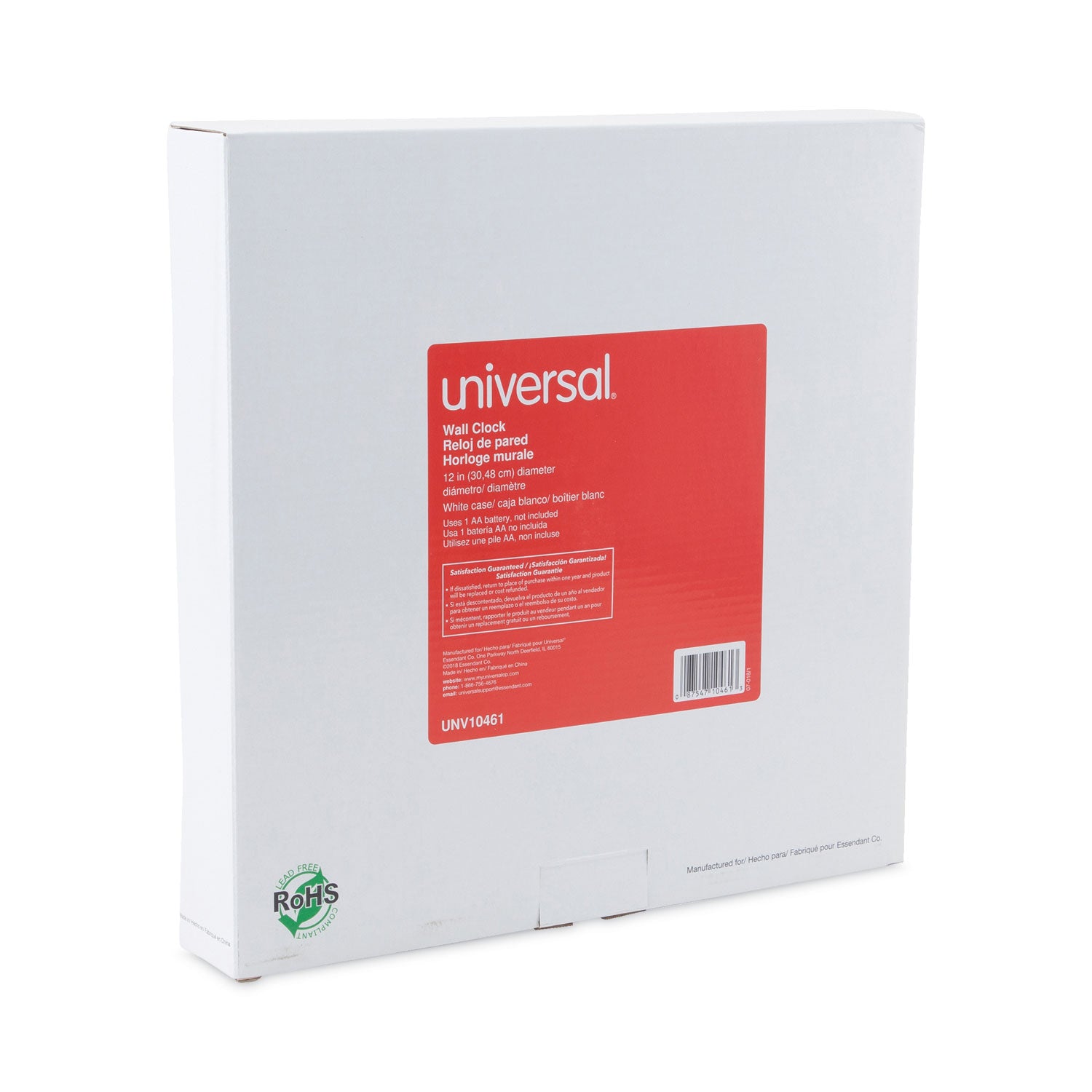 whisper-quiet-clock-12-overall-diameter-white-case-1-aa-sold-separately_unv10461 - 2