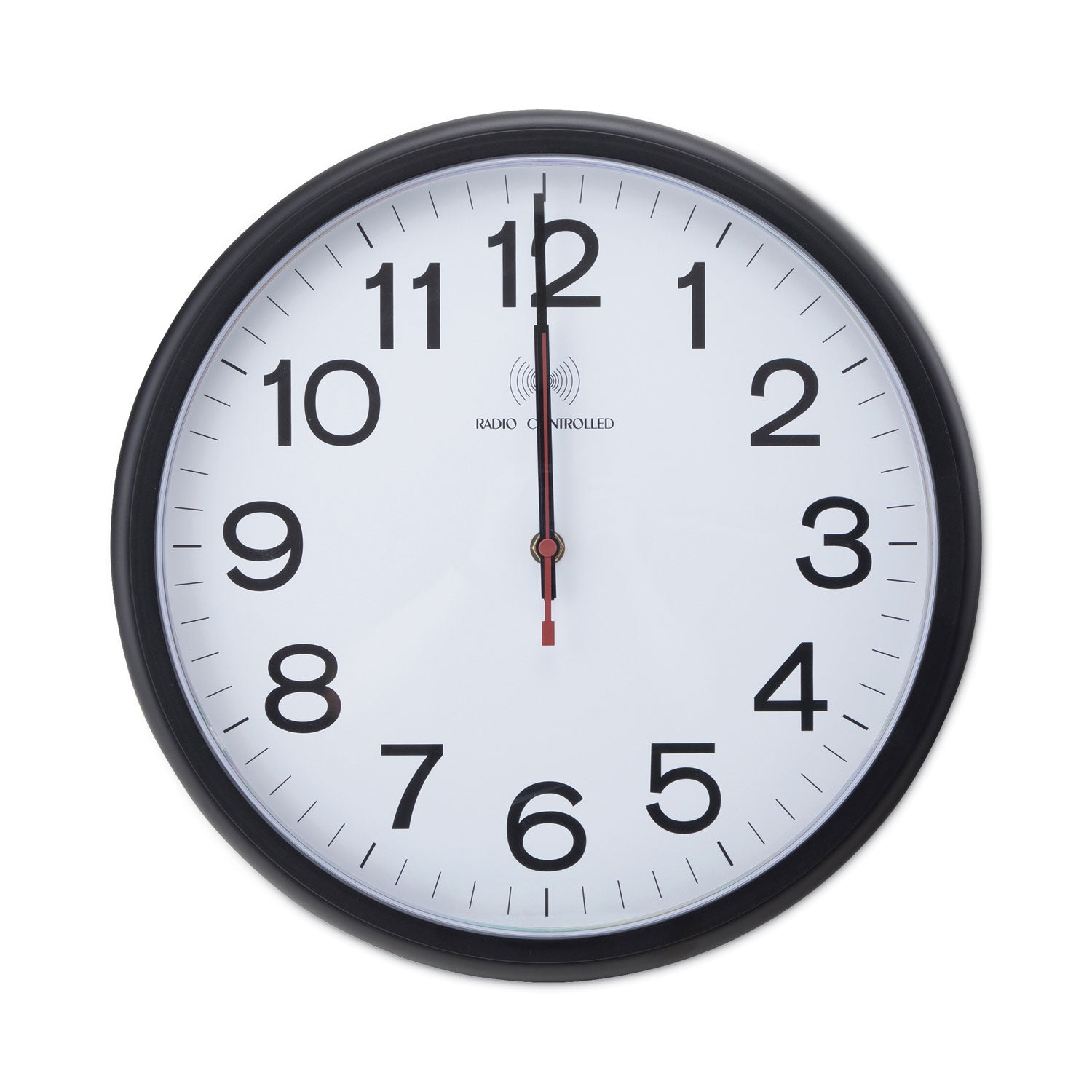deluxe-13-1-2-indoor-outdoor-atomic-clock-135-overall-diameter-black-case-1-aa-sold-separately_unv10417 - 1