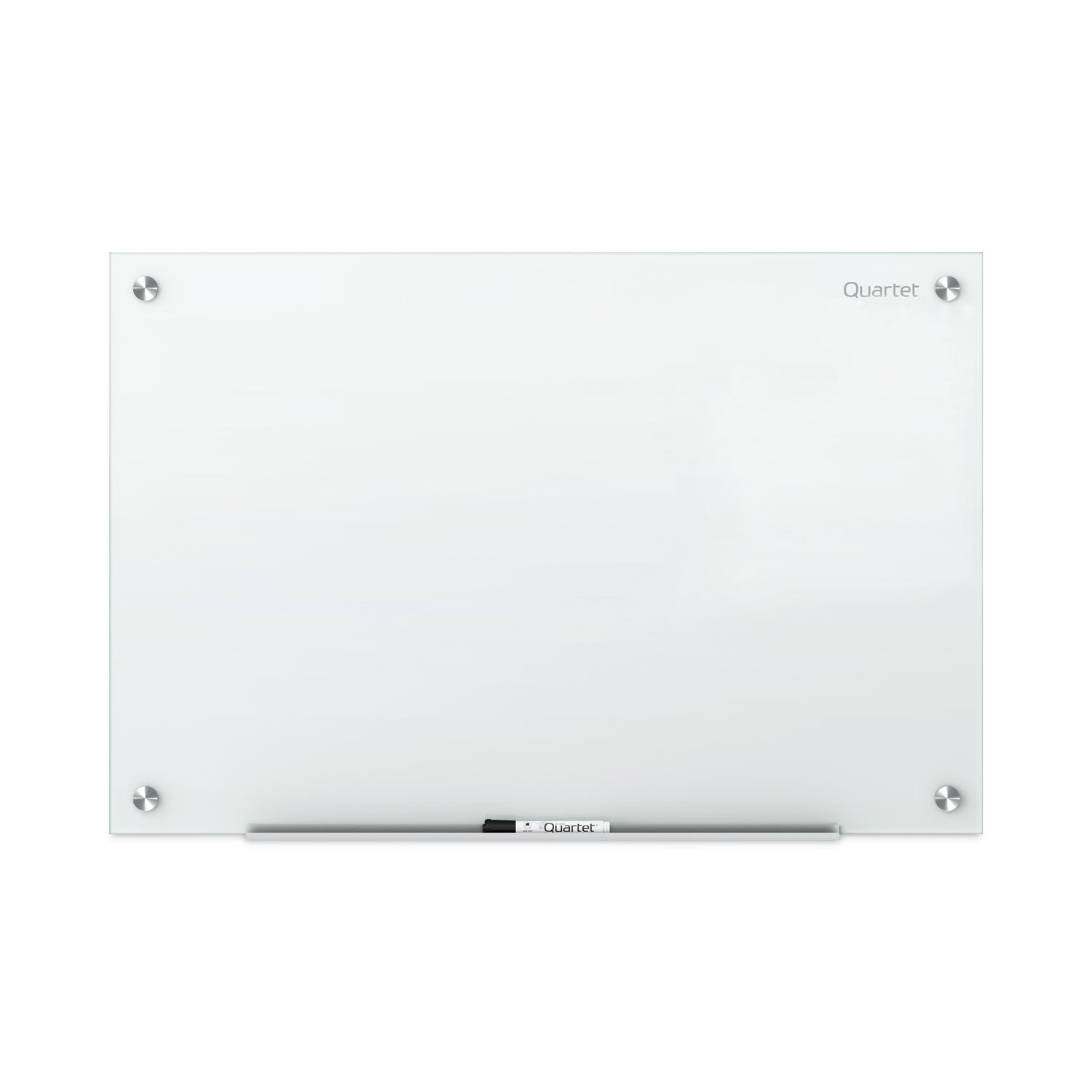 Infinity Glass Marker Board, 36 x 24, White Surface -