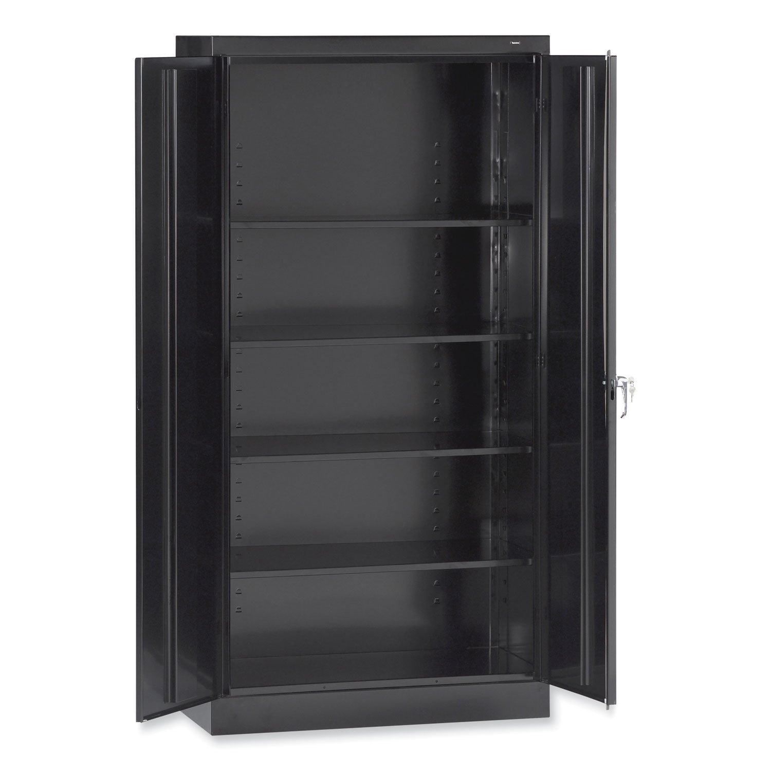 72" High Standard Cabinet (Unassembled), 36w x 18d x 72h, Black -