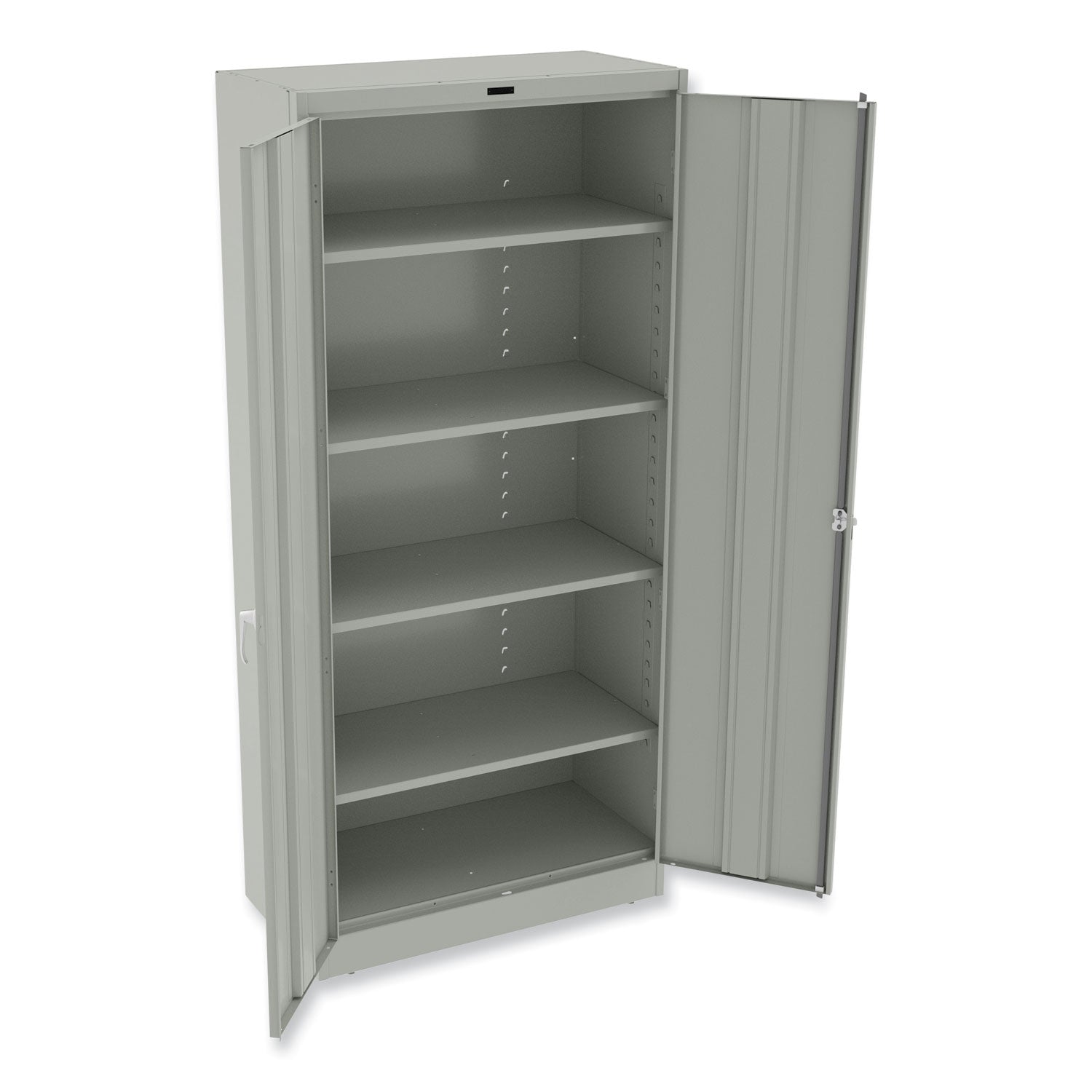 78" High Deluxe Cabinet, 36w x 18d x 78h, Light Gray -