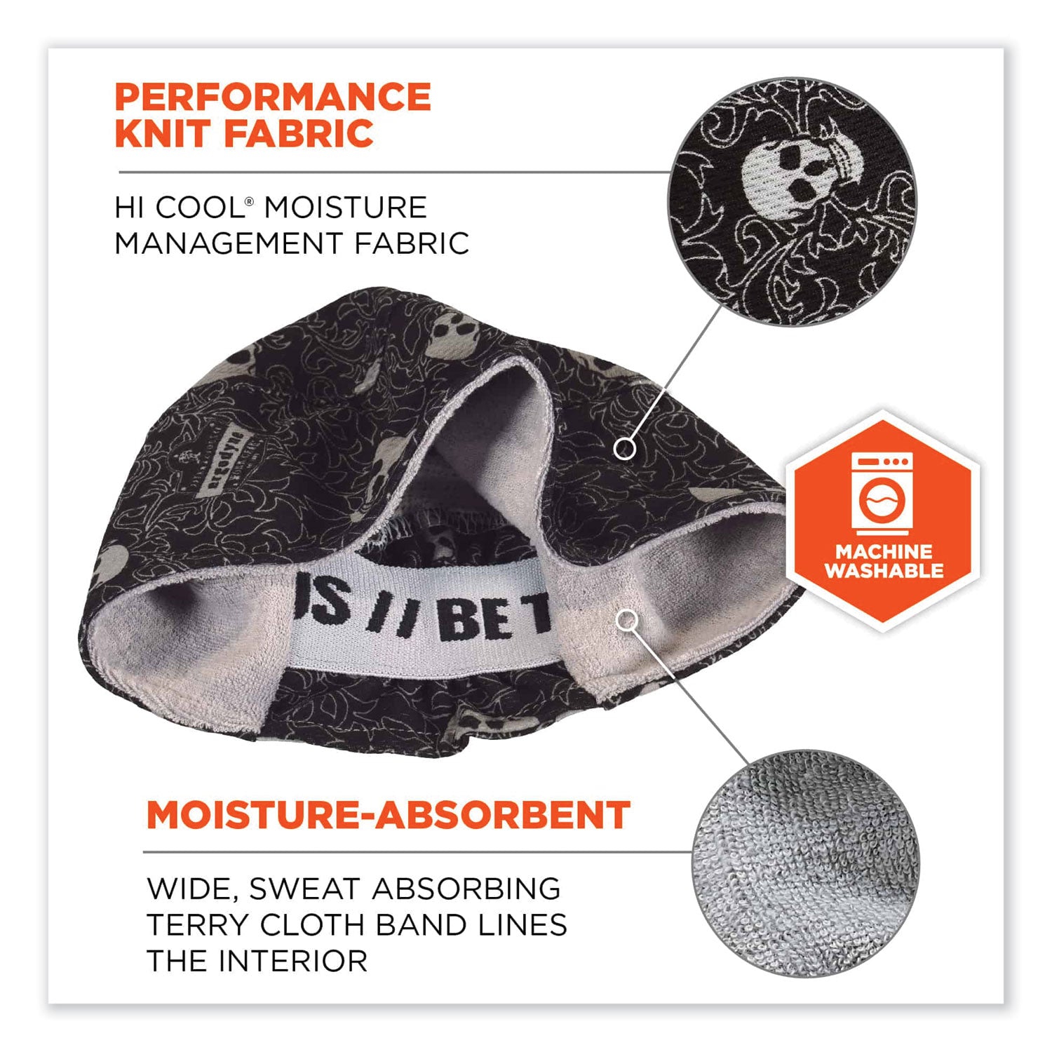 chill-its-6630-high-performance-terry-cloth-skull-cap-polyester-one-size-fits-most-skulls-ships-in-1-3-business-days_ego12529 - 2