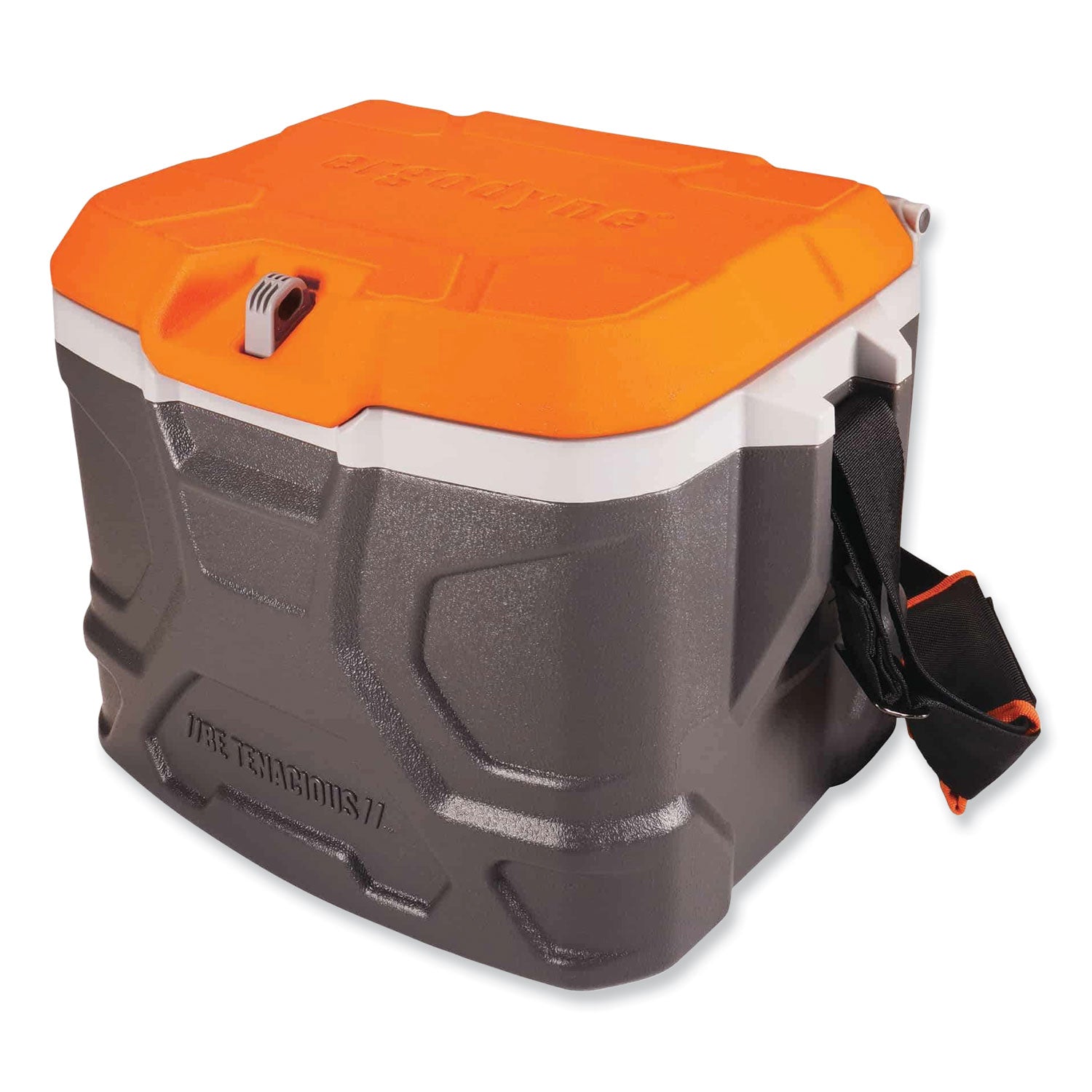 chill-its-5170-17-quart-industrial-hard-sided-cooler-orange-gray-30-pallet-ships-in-1-3-business-days_ego13172 - 1