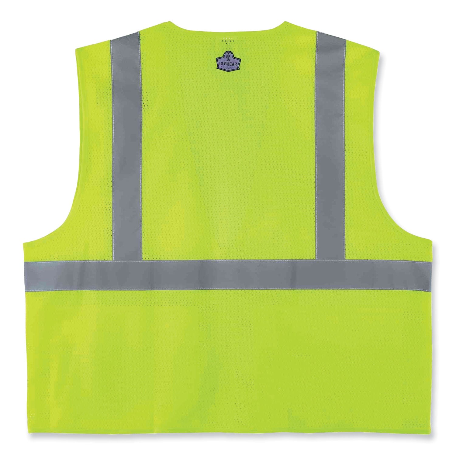 glowear-8220z-class-2-standard-mesh-zipper-vest-polyester-2x-large-3x-large-lime-ships-in-1-3-business-days_ego21127 - 2