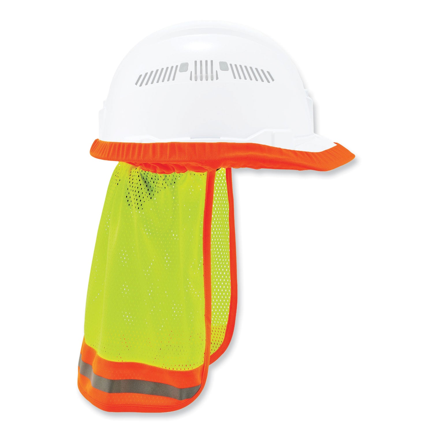 glowear-8005-hi-vis-hard-hat-neck-shade-20-x-125-lime-ships-in-1-3-business-days_ego29053 - 1