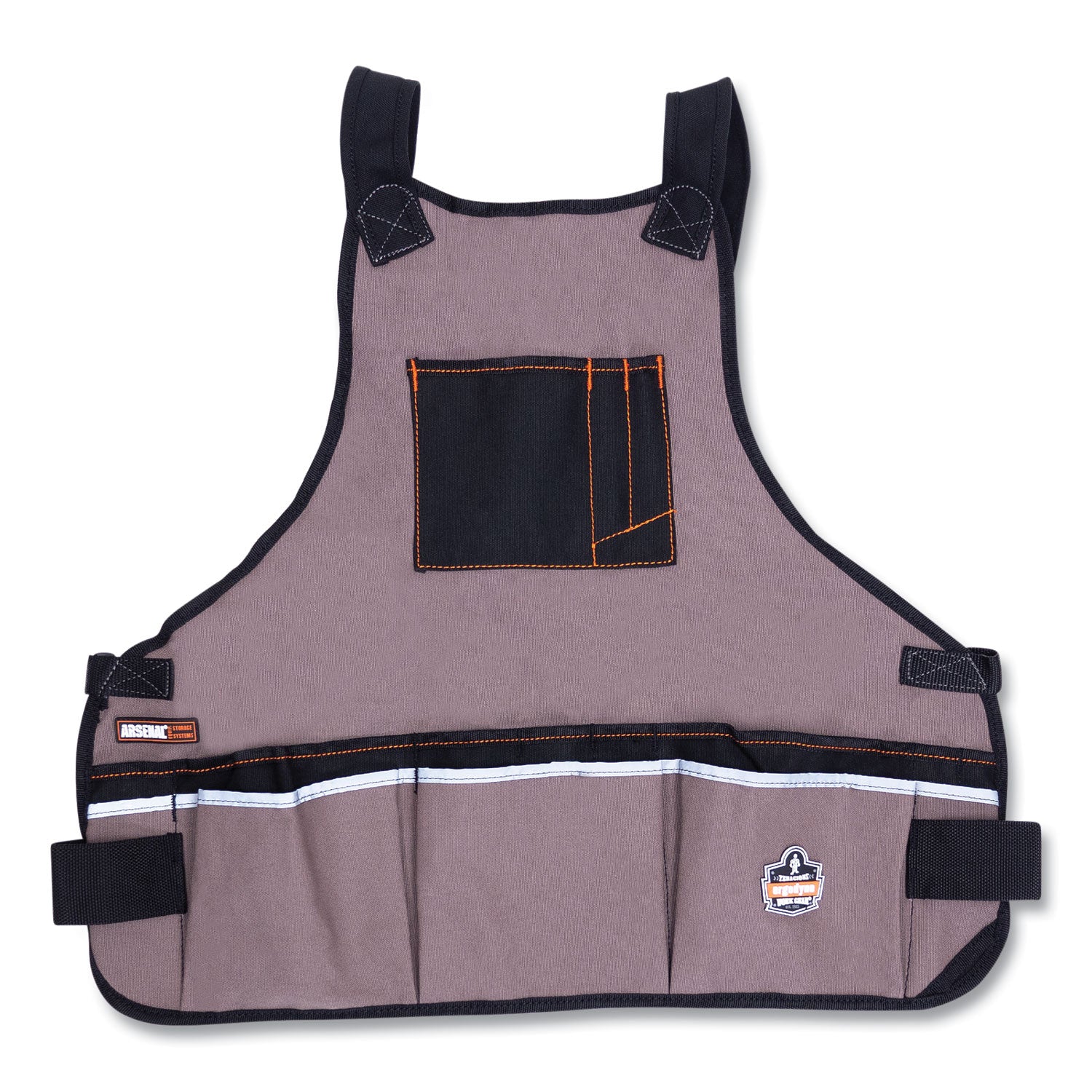 arsenal-5700-16-pocket-apron-16-compartments-208-x-236-canvas-gray-ships-in-1-3-business-days_ego13690 - 1