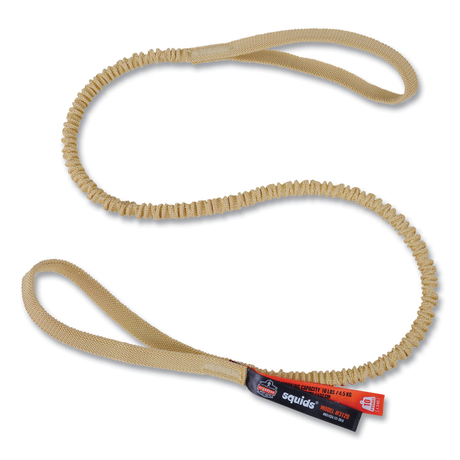 squids-3120-burn+cr-aramid-tool-lanyard-w-loop-ends-10-lb-max-work-capacity-38-to-48-yellow-ships-in-1-3-business-days_ego19720 - 1