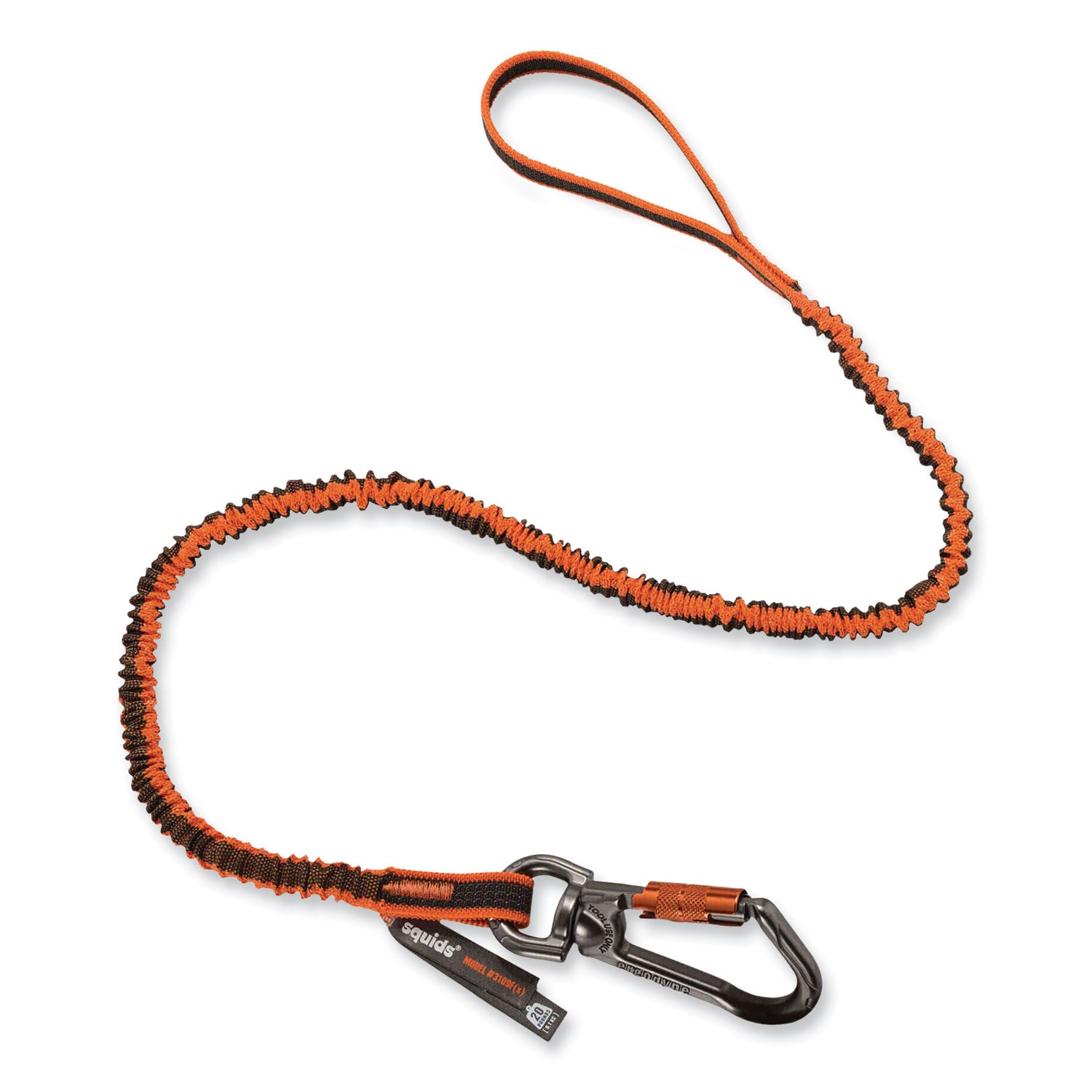 squids-3109fx-tool-lanyard-swiveling-aluminum-carabiner+loop-25-lb-max-work-cap-38-to-48-ships-in-1-3-business-days_ego19809 - 1