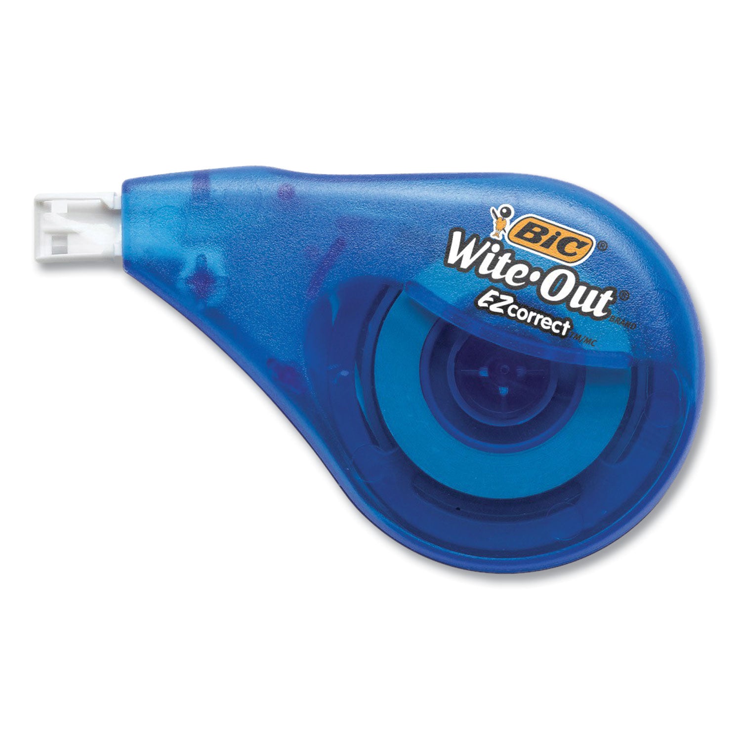 Wite-Out EZ Correct Correction Tape, Non-Refillable, Randomly Assorted Applicator Colors, 0.17" x 472", 2/Pack -