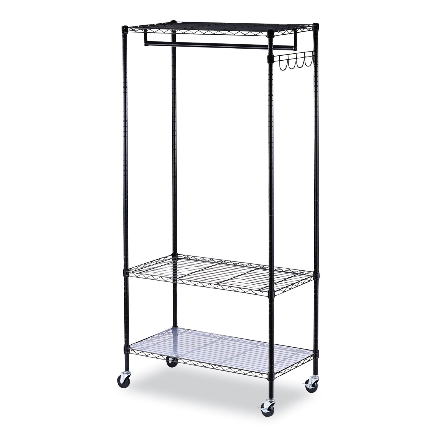 wire-shelving-garment-rack-30-garments-36w-x-18d-x-75h-black_alegr363618bl - 1