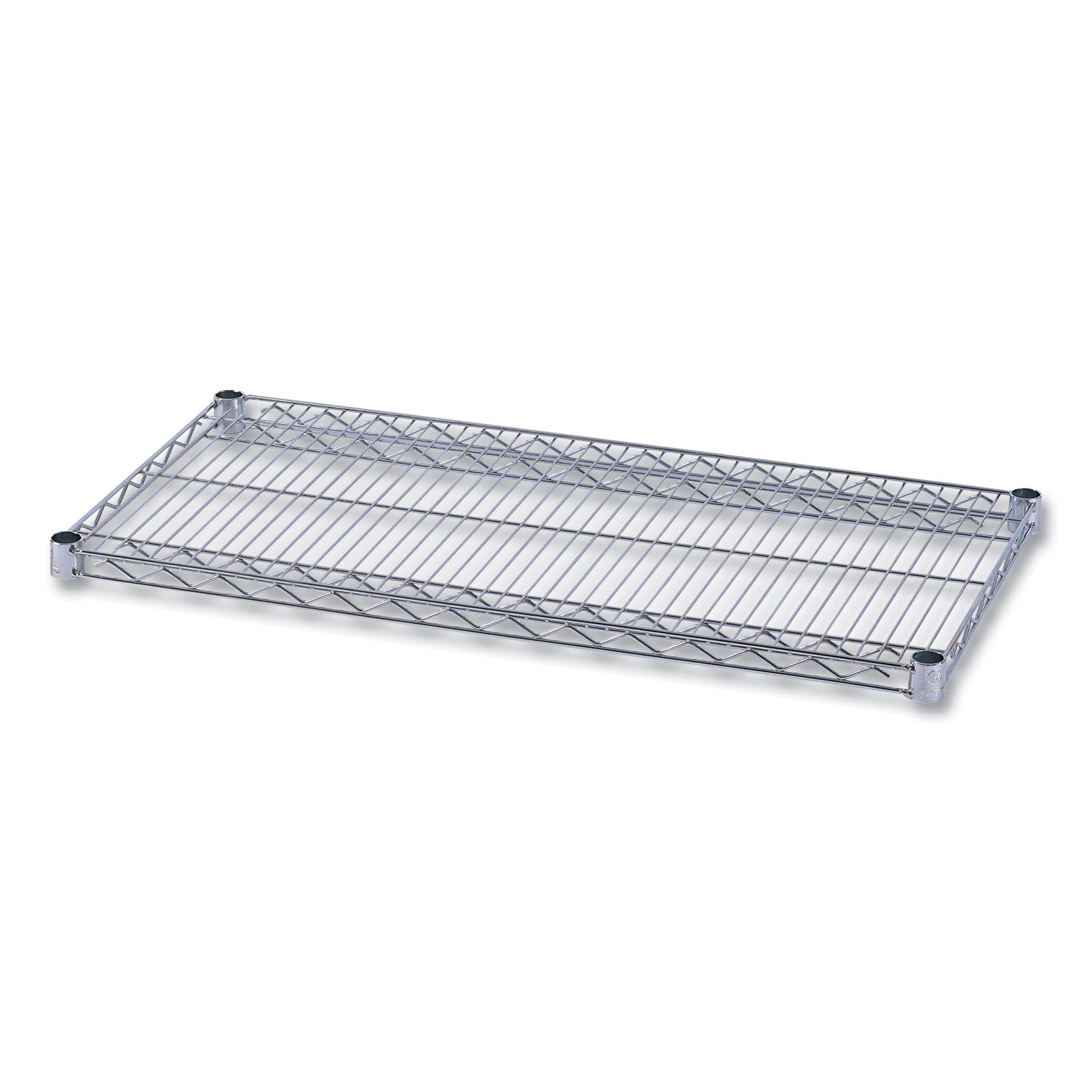 Industrial Wire Shelving Extra Wire Shelves, 36w x 18d, Silver, 2 Shelves/Carton -