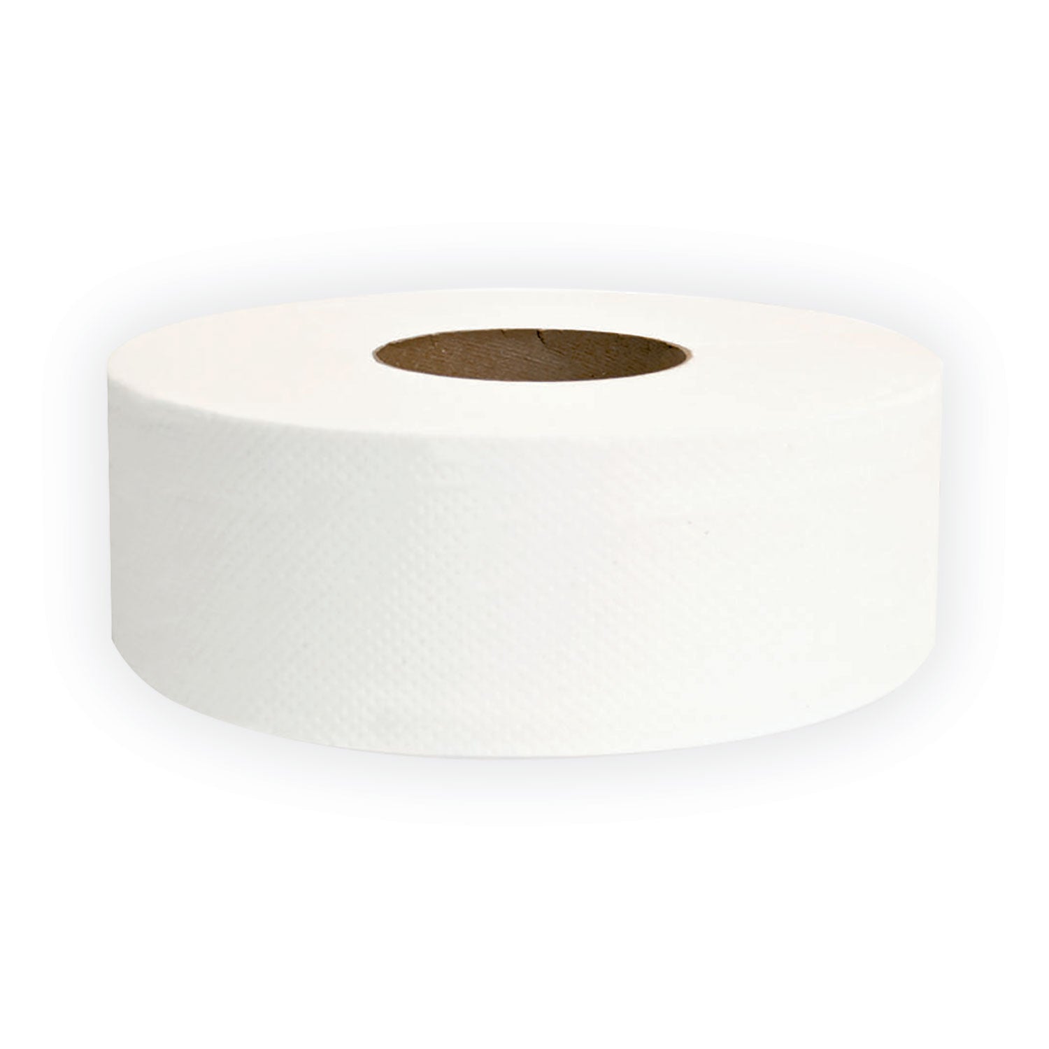 Jumbo JRT Bath Tissue, Septic Safe, 2-Ply, White, 3.25" x 720 ft, 12 Rolls/Carton -