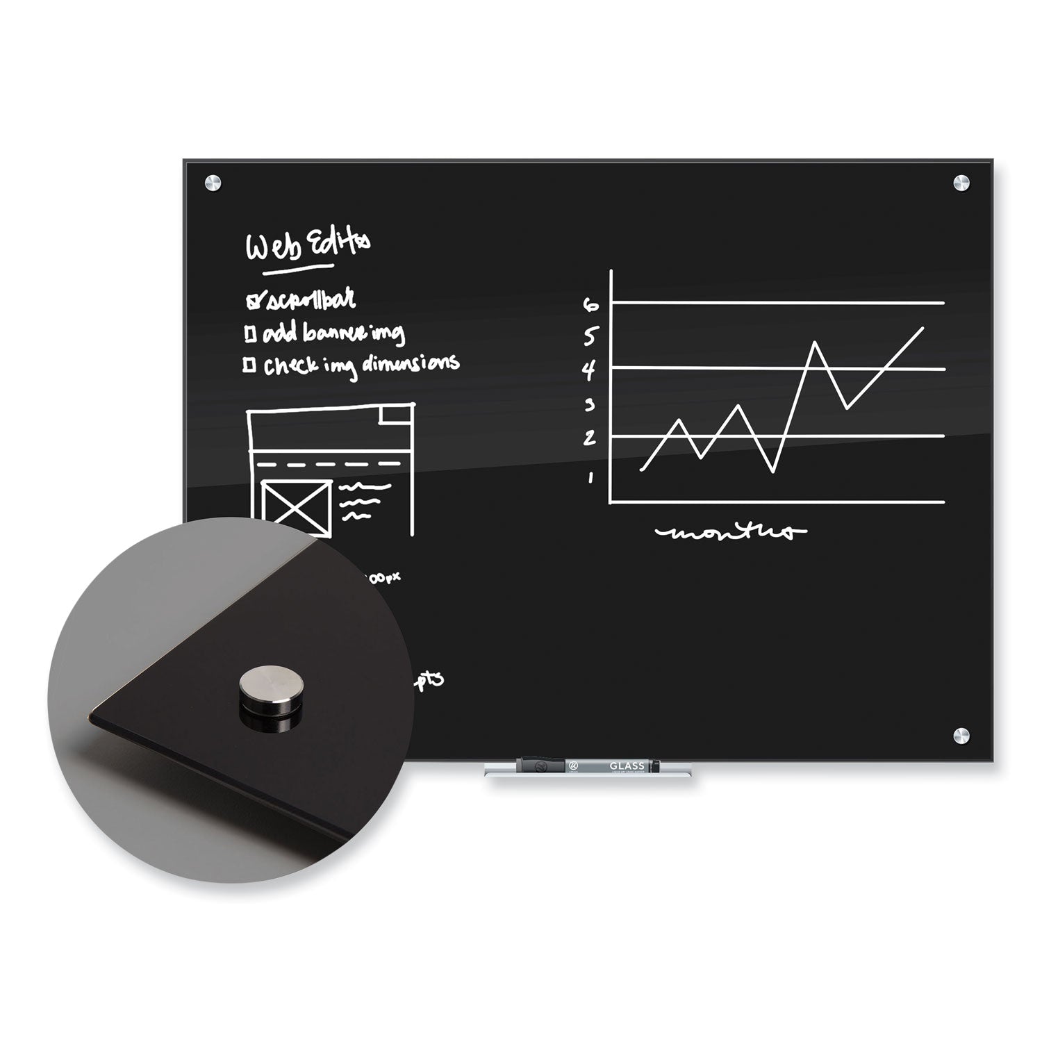 black-glass-dry-erase-board-35-x-23-black-surface_ubr170u0001 - 2