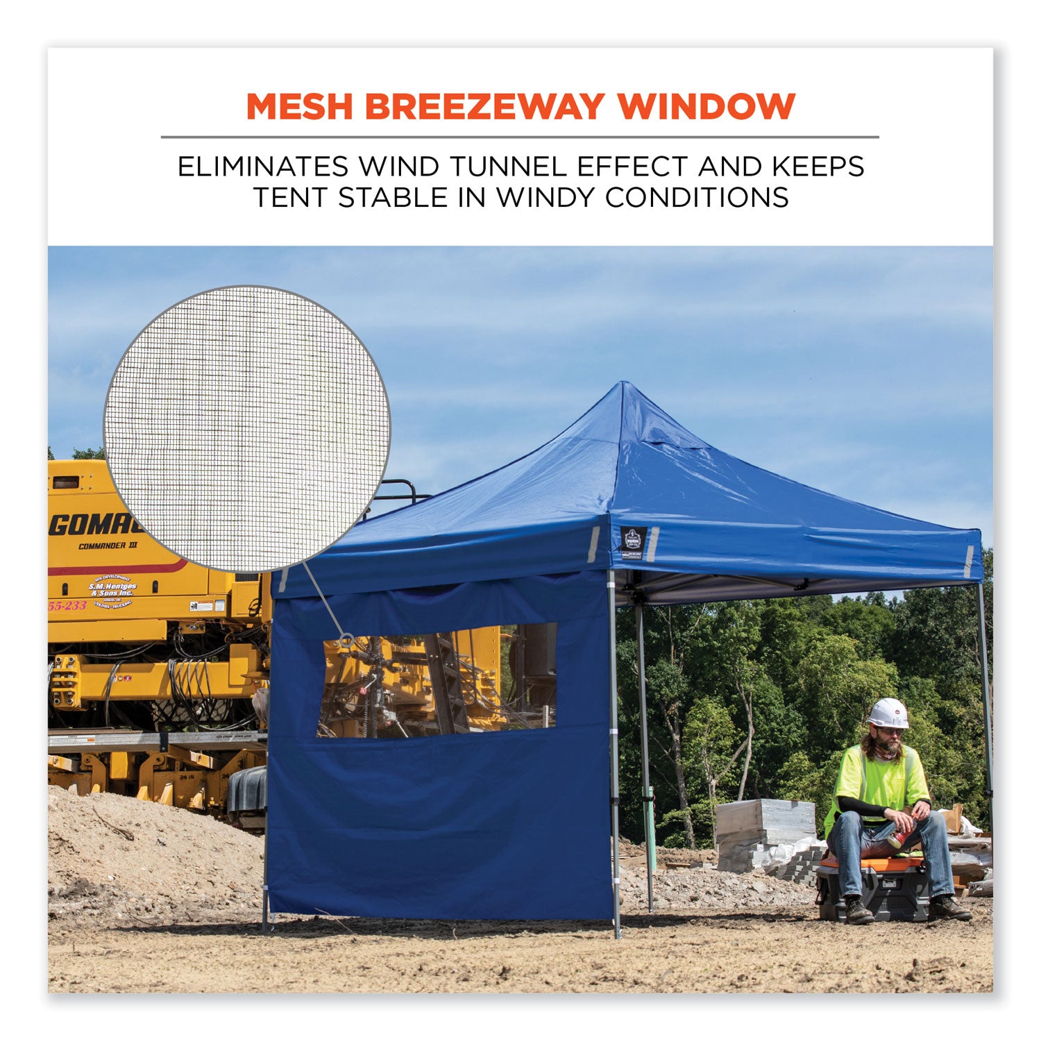 shax-6092-pop-up-tent-sidewall-with-mesh-window-single-skin-10-ft-x-10-ft-polyester-blue-ships-in-1-3-business-days_ego12987 - 2