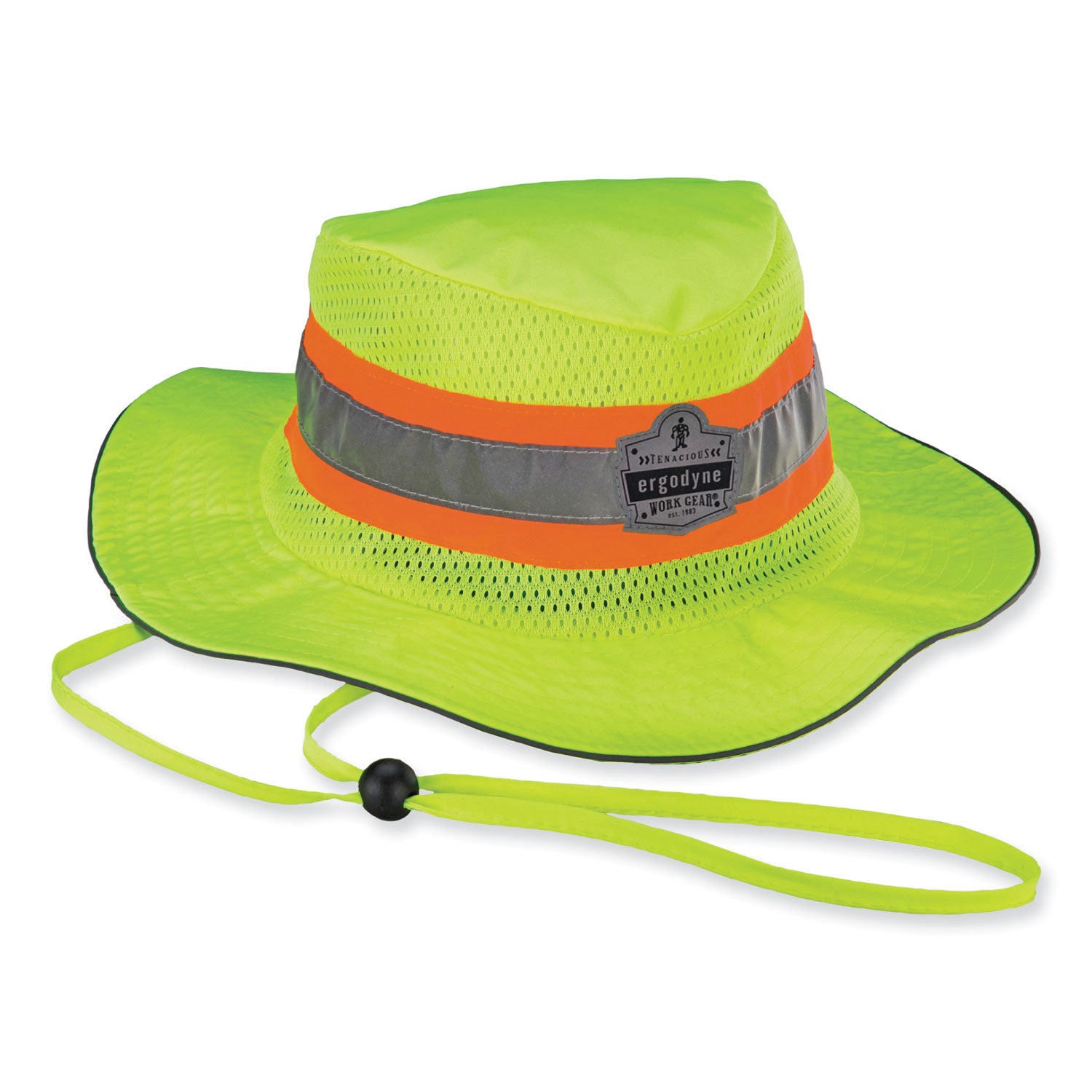 glowear-8935-hi-vis-ranger-sun-hat-polyester-small-medium-lime-ships-in-1-3-business-days_ego23259 - 1