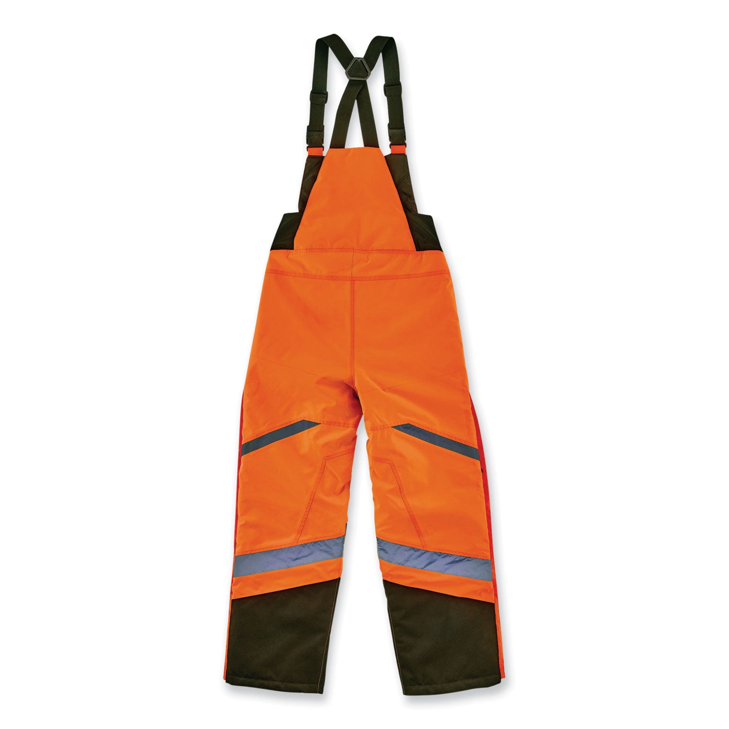 glowear-8928-class-e-hi-vis-insulated-bibs-small-orange-ships-in-1-3-business-days_ego25632 - 2