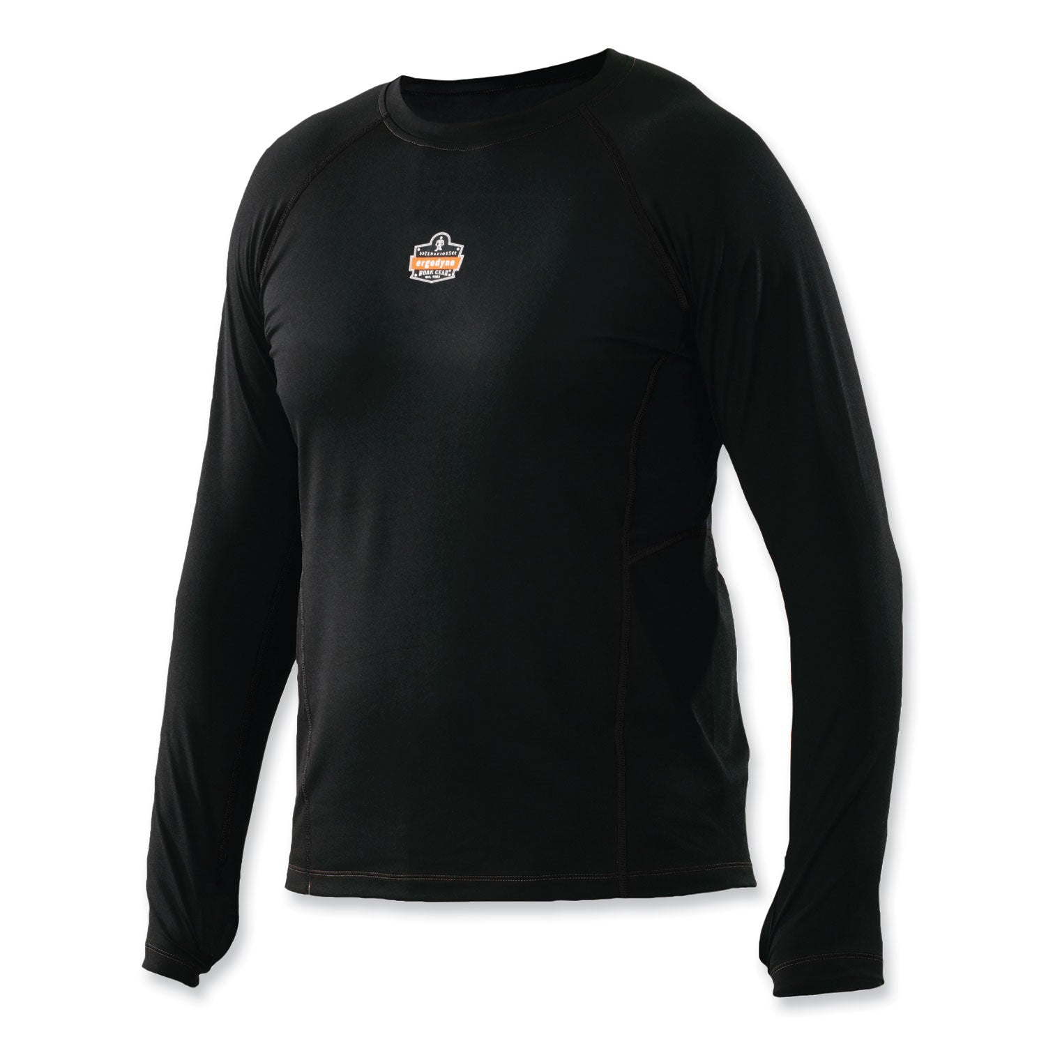 n-ferno-6435-midweight-long-sleeve-base-layer-shirt-large-black-ships-in-1-3-business-days_ego40204 - 1