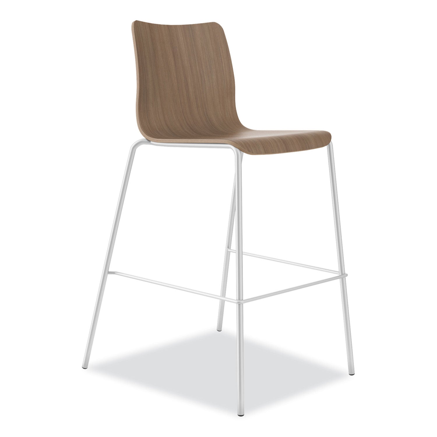 ruck-laminate-task-stool-supports-up-to-300-lb-30-seat-height-pinnacle-seat-base-silver-frame_honruck5lpincp8 - 1