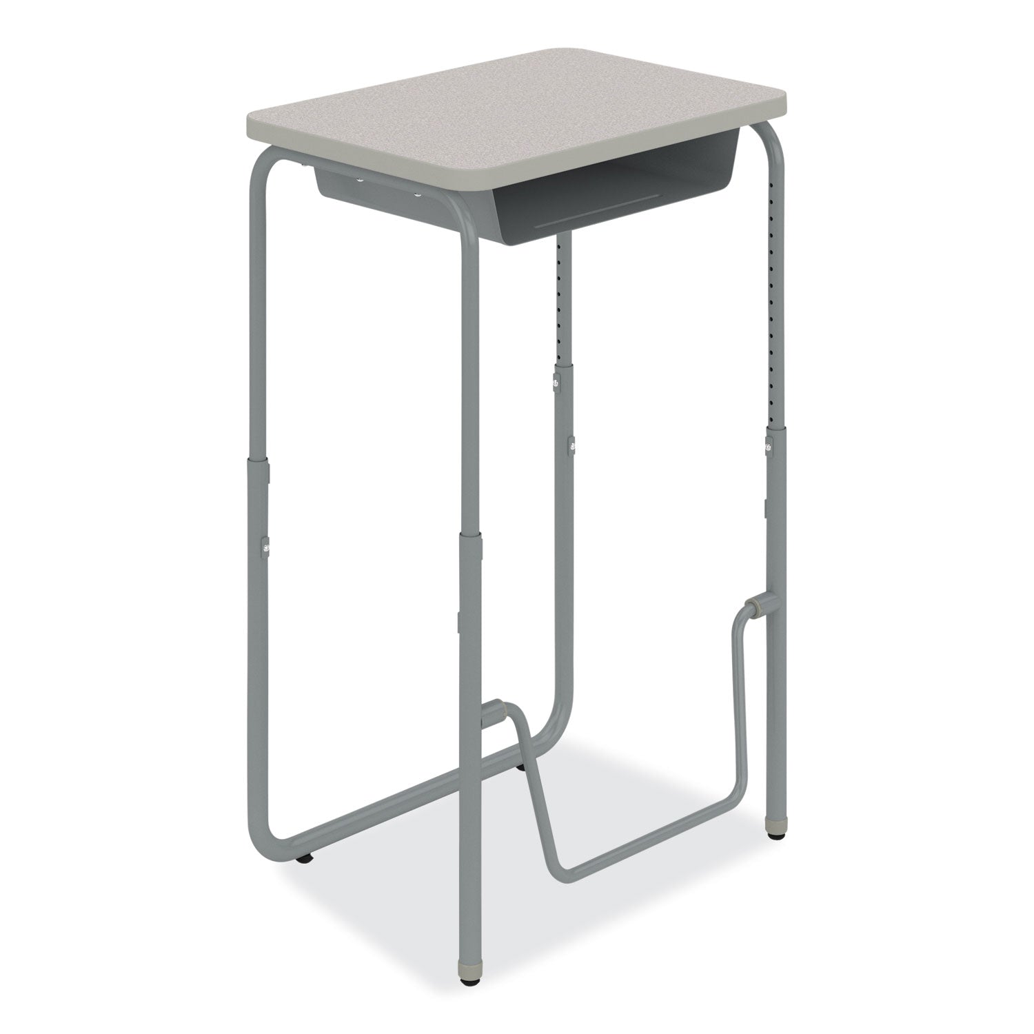 alphabetter-20-height-adjust-student-desk-w-pendulum-bar-2775-x-1975-x-29-to-43-pebble-gray-ships-in-1-3-business-days_saf1224gr - 1