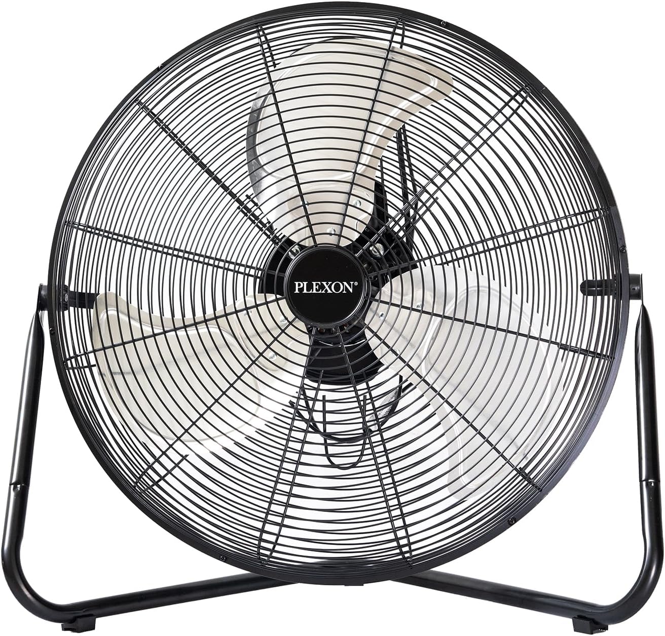 20 in. Black High Velocity Floor Fan, 3-Speed