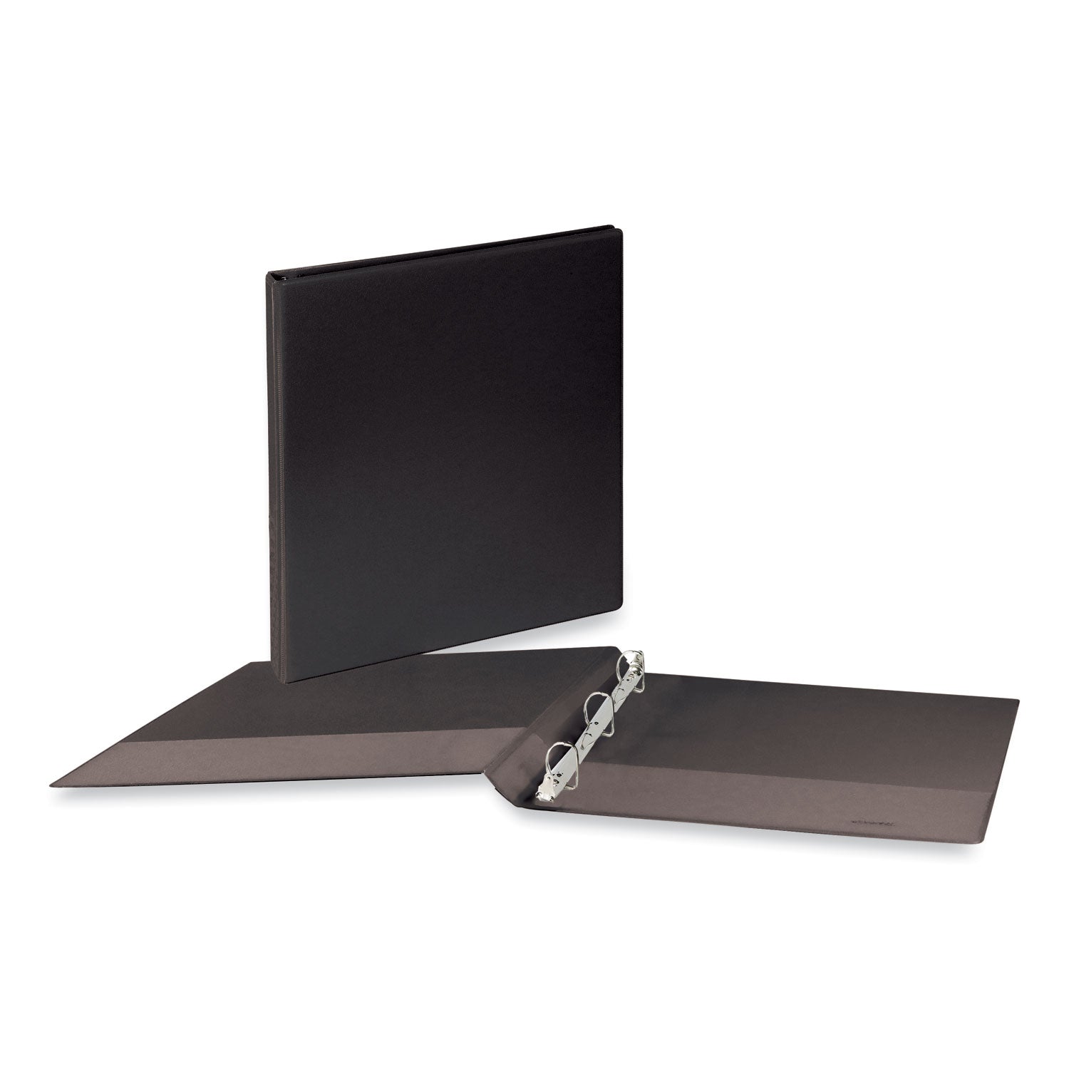 Slant D-Ring View Binder, 3 Rings, 0.5" Capacity, 11 x 8.5, Black -