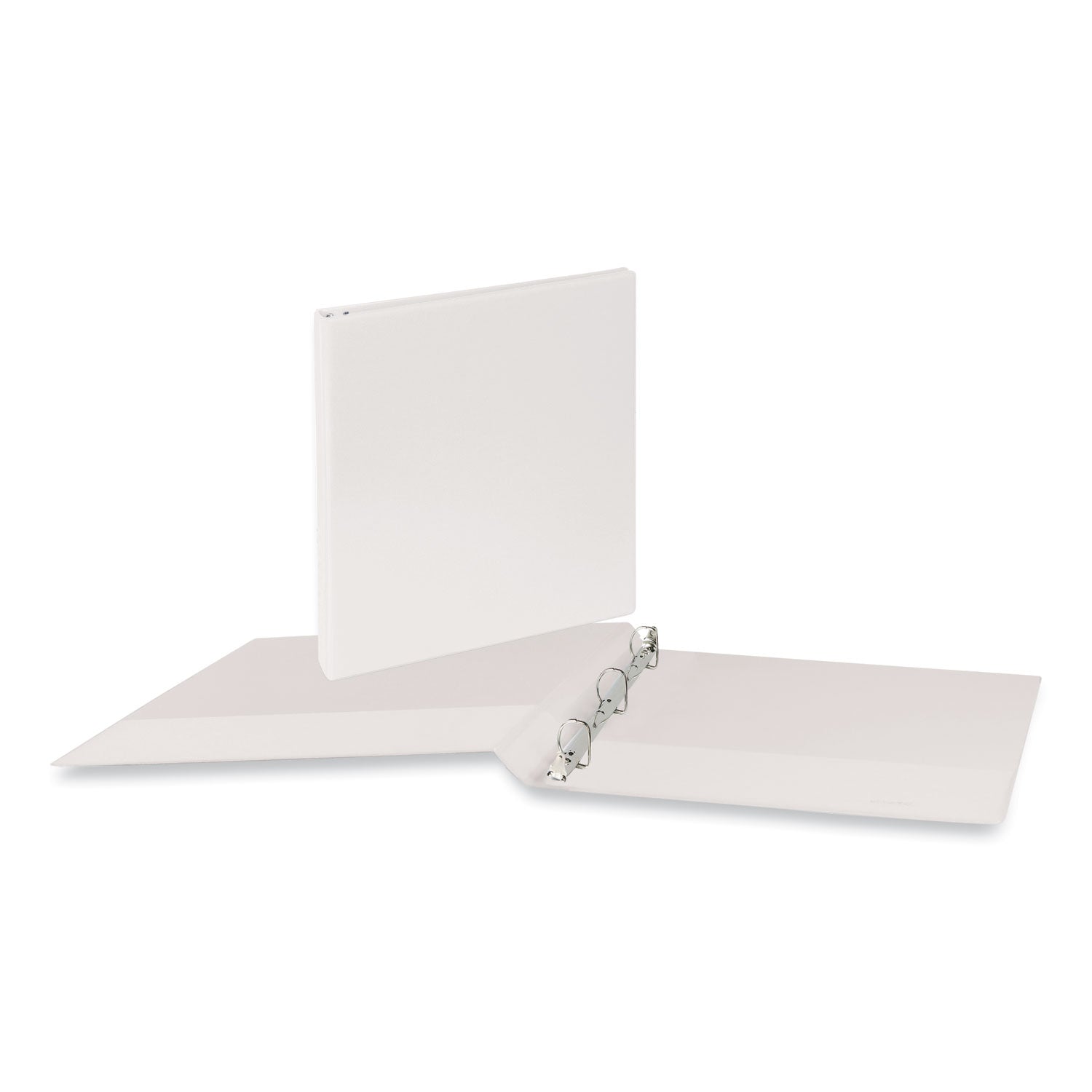 Slant D-Ring View Binder, 3 Rings, 0.5" Capacity, 11 x 8.5, White -