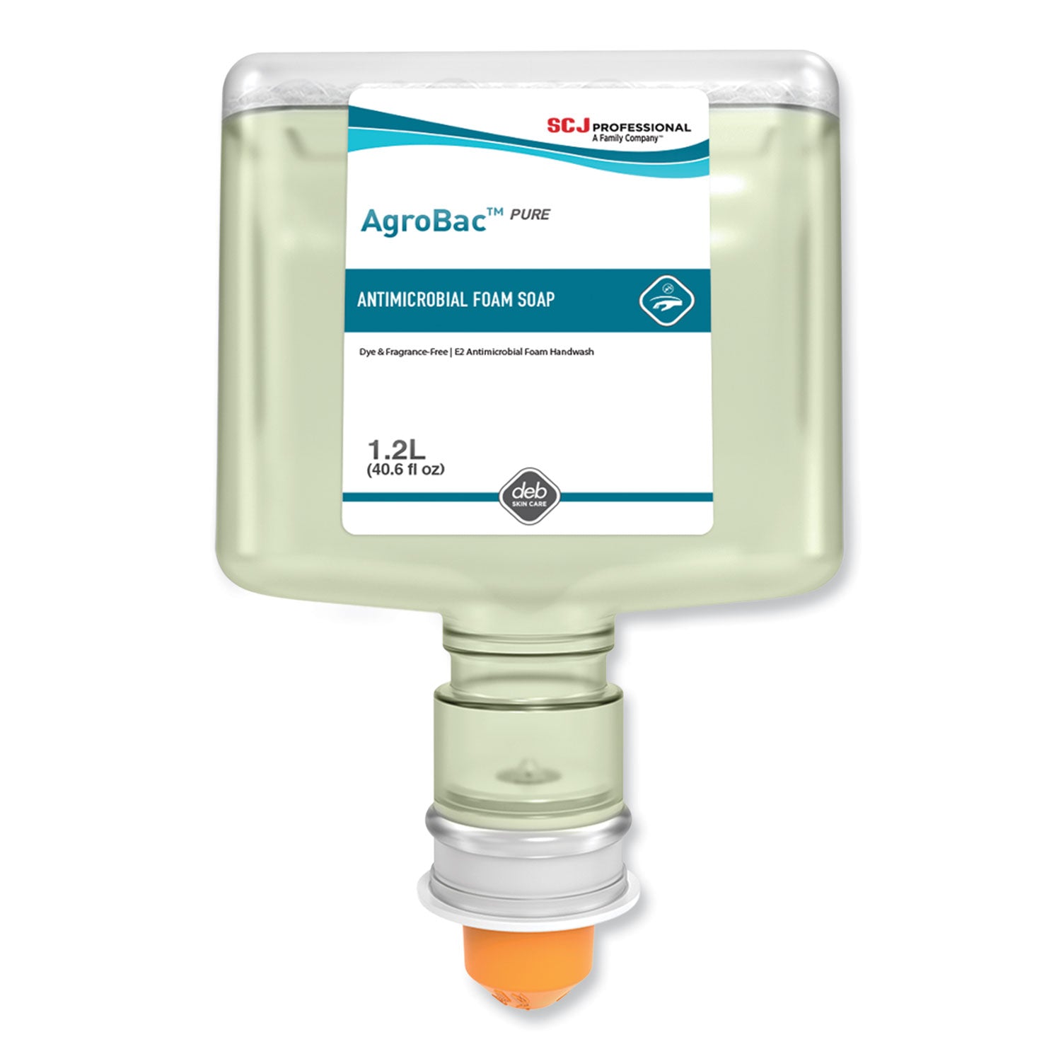 agrobac-pure-foam-wash-touch-free-cartridge-unscented-12-l-refill-3-carton_sjnagb120tf - 1
