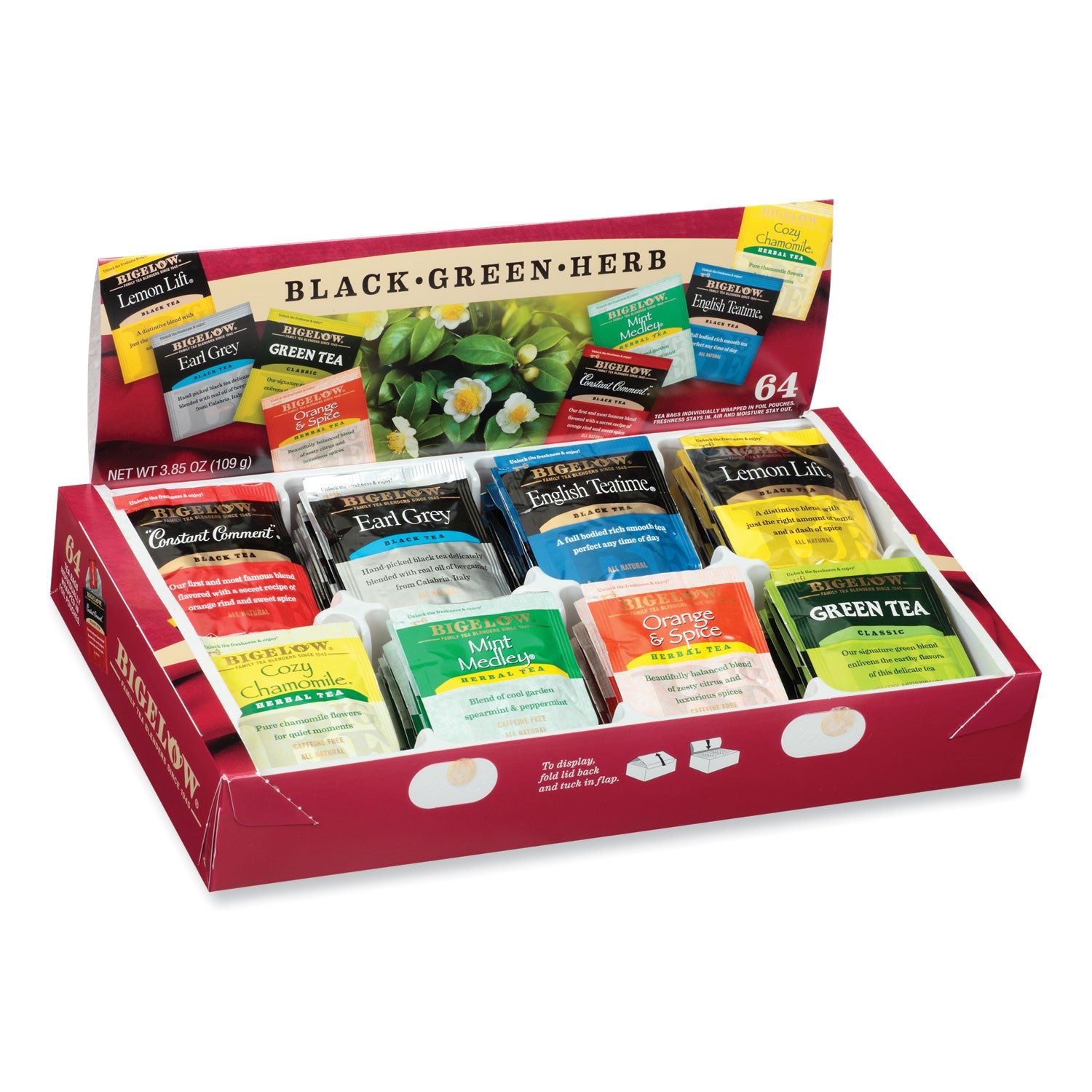 variety-pack-assorted-tea-bags-individually-wrapped-64-tea-bags-box_btcrcb10568 - 1