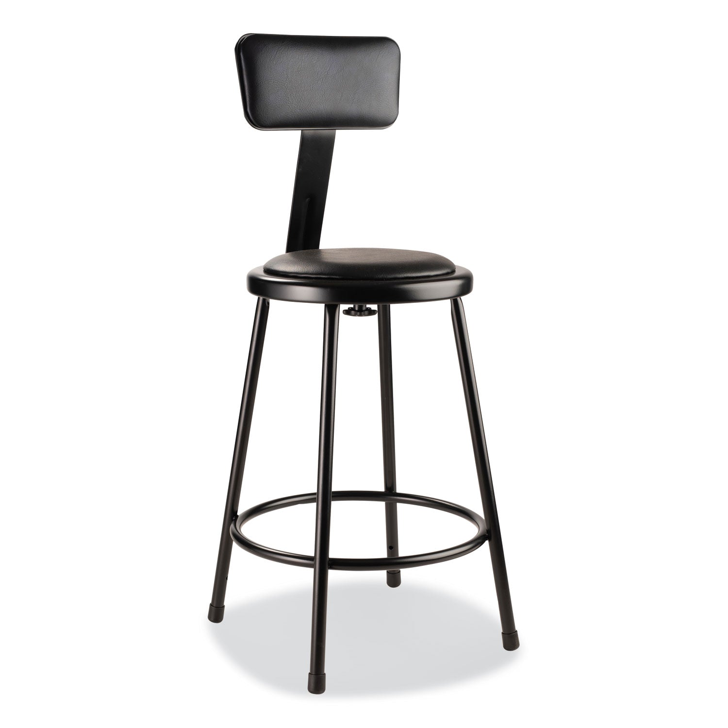 6400-series-heavy-duty-vinyl-padded-stool-w-backrest-supports-300lb-24-seat-ht-black-seat-back-baseships-in-1-3-bus-days_nps6424b10 - 1