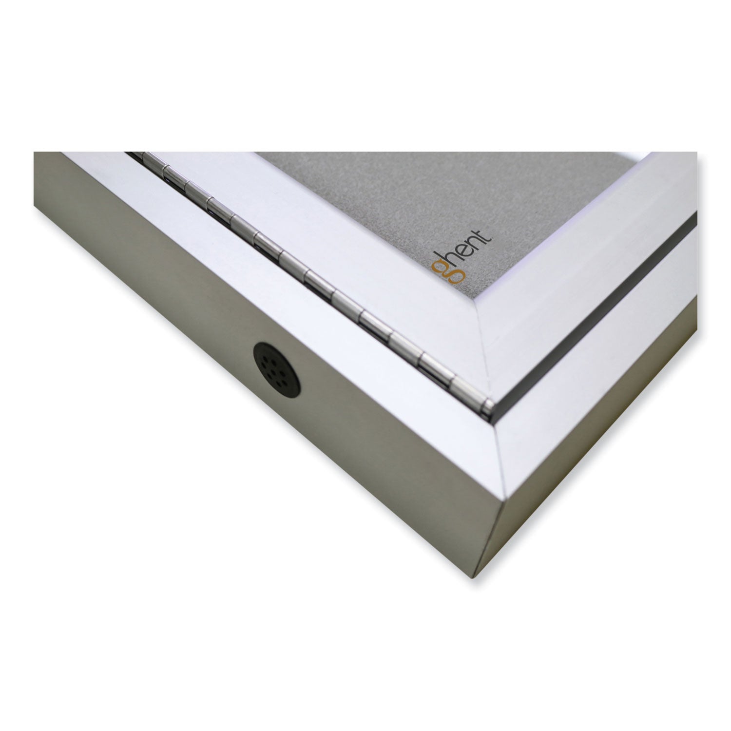 1-door-enclosed-vinyl-bulletin-board-with-satin-aluminum-frame-18-x-24-silver-surface-ships-in-7-10-business-days_ghepa12418vx193 - 2