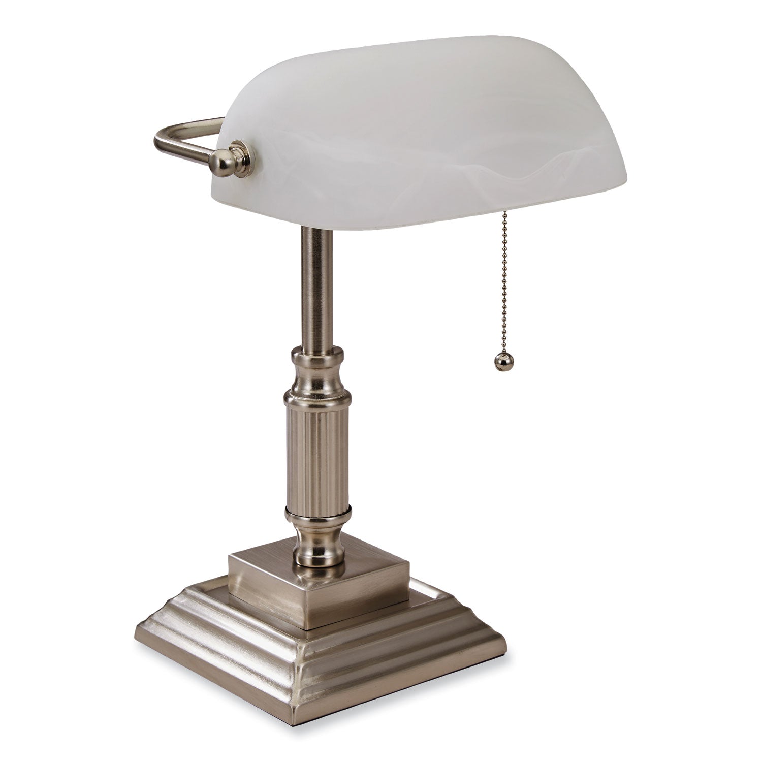 led-bankers-lamp-with-frosted-shade-1475-high-brushed-nickel-ships-in-4-6-business-days_vlu8vs688029bn - 1