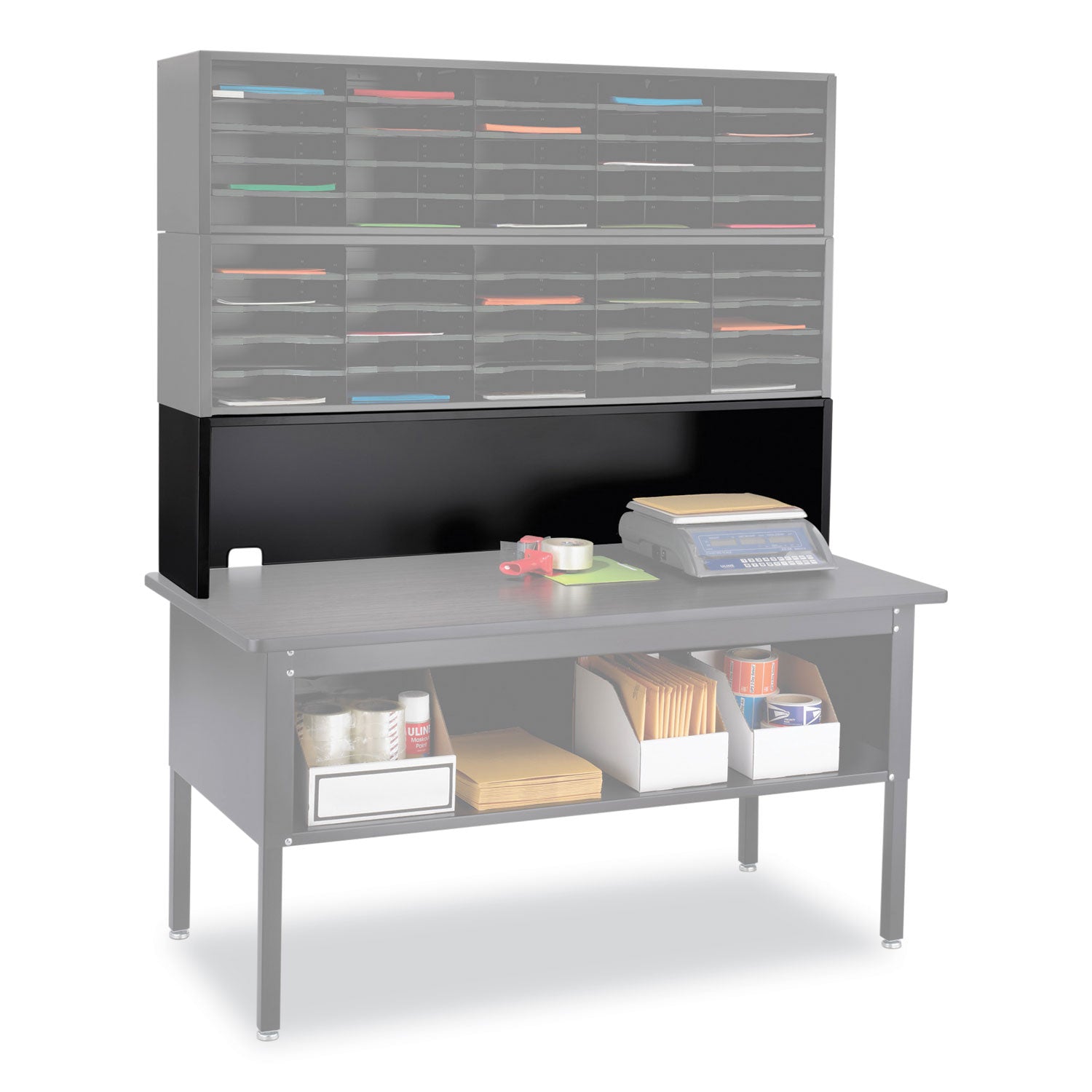 e-z-sort-riser-575-x-13-x-14-black-ships-in-1-3-business-days_saf7752bl - 1