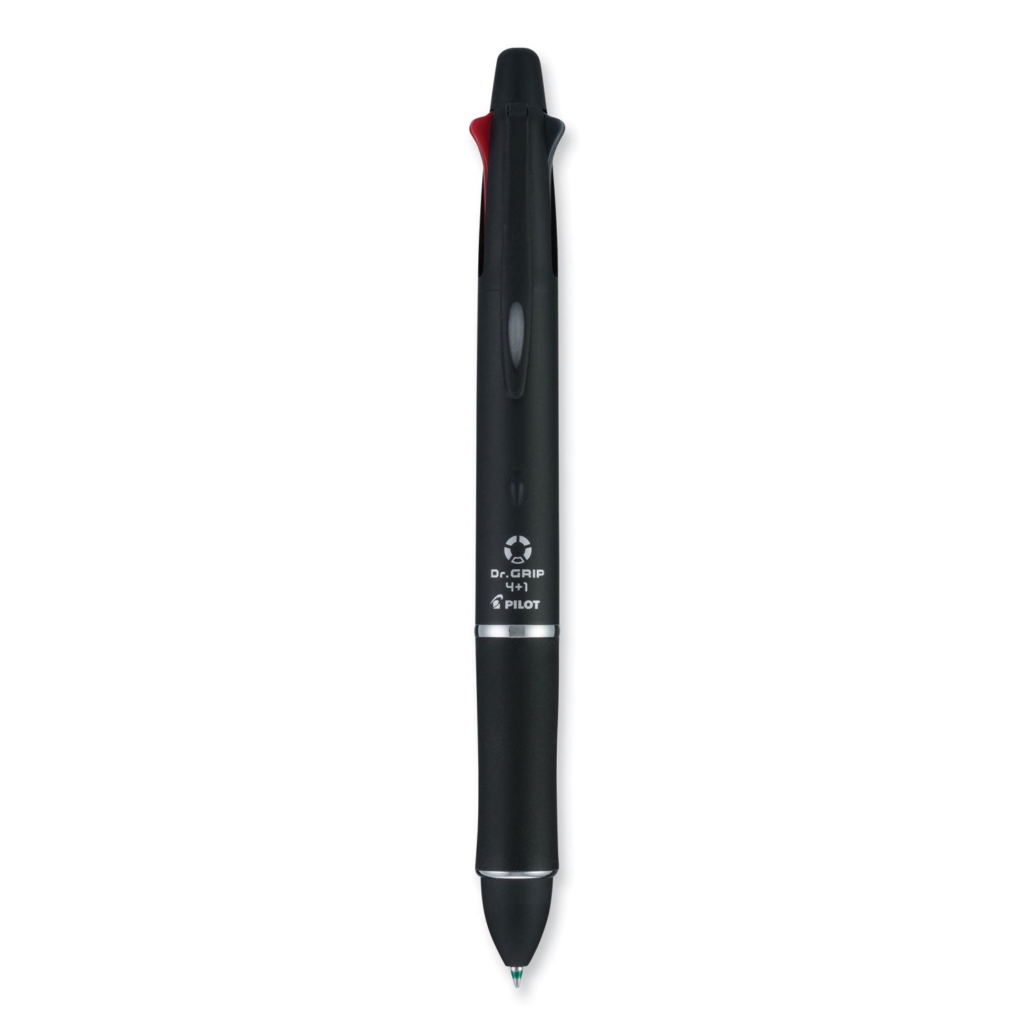 dr-grip-4-+-1-multi-color-ballpoint-pen-pencil-retractable-07-mm-pen-05mm-pencil-black-blue-green-red-ink-black-barrel_pil36220 - 1