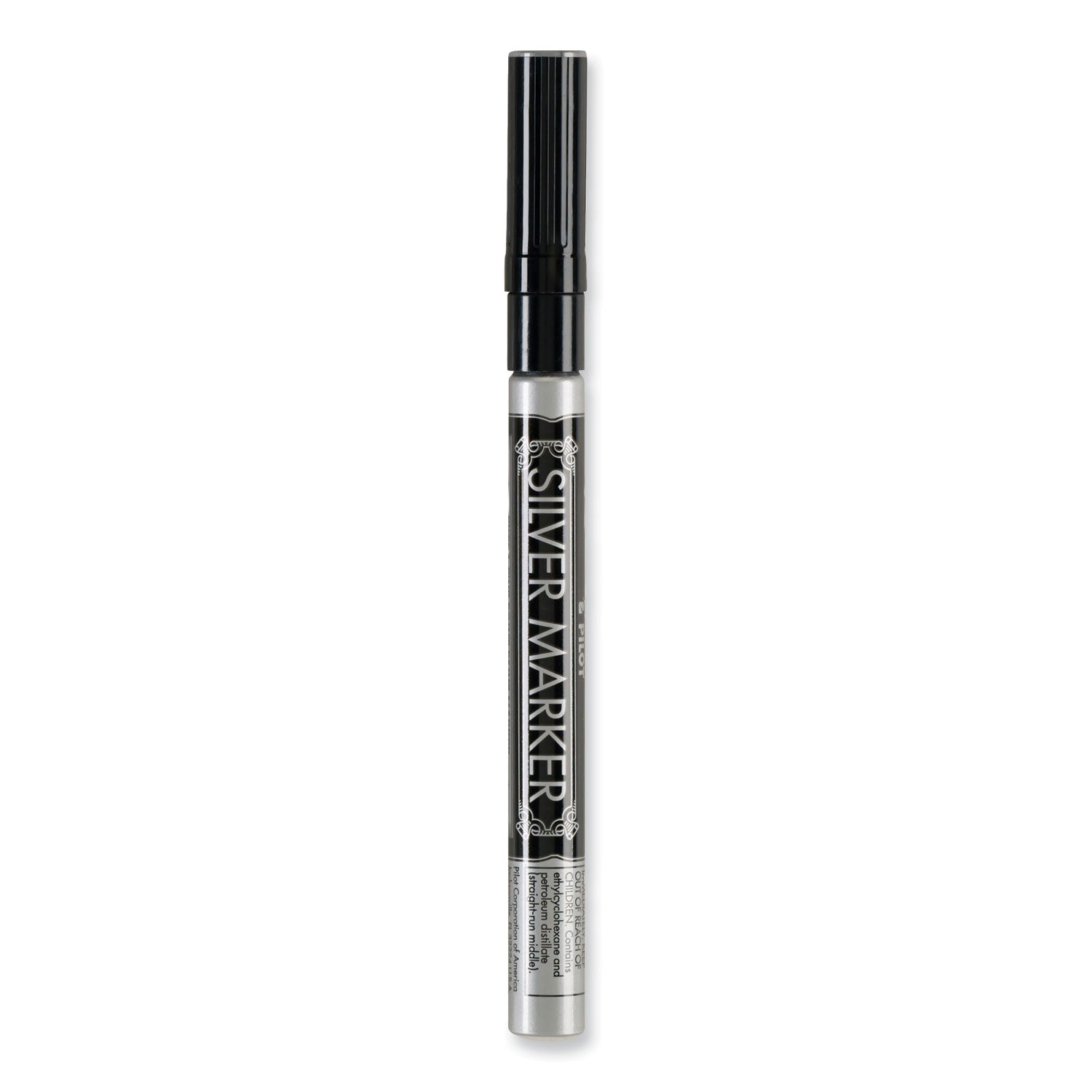 Creative Art and Crafts Marker, Extra-Fine Brush Tip, Silver -