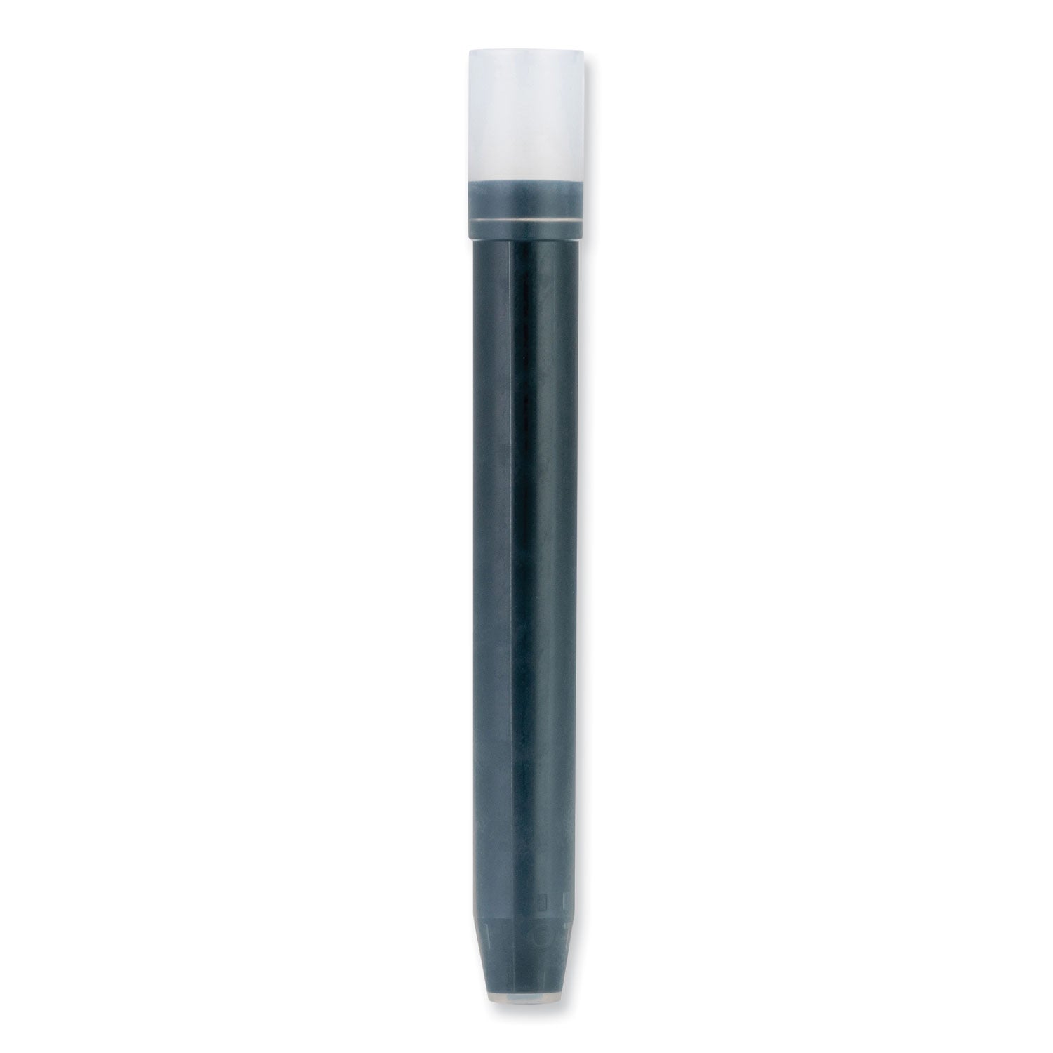 Plumix Fountain Pen Refill Cartridge, Black Ink, 12/Box -